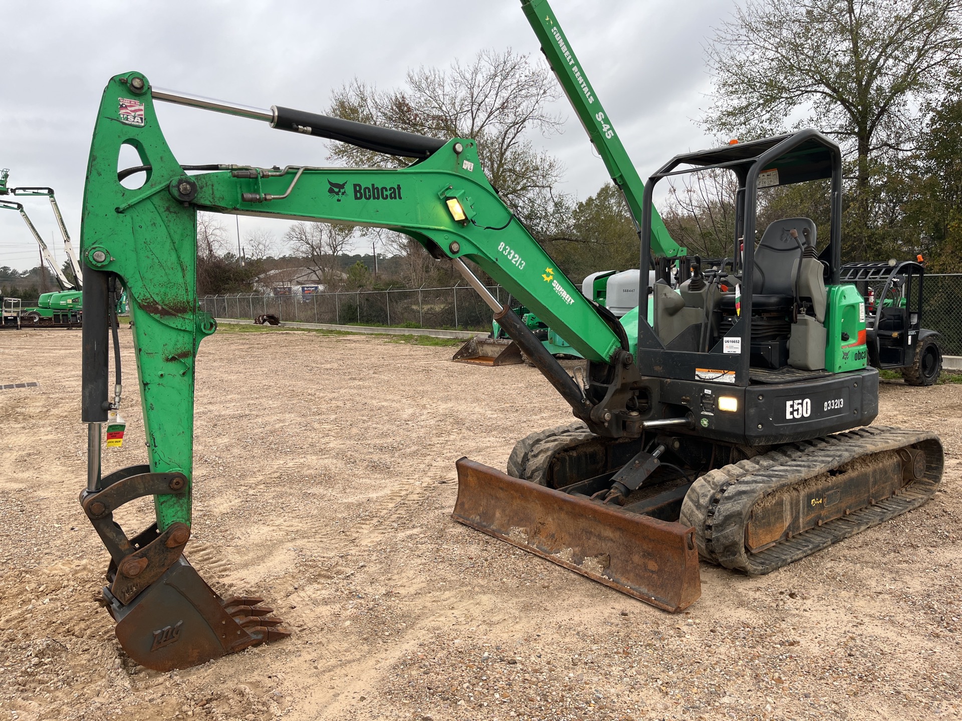 2016 Bobcat E50 Mini Excavator