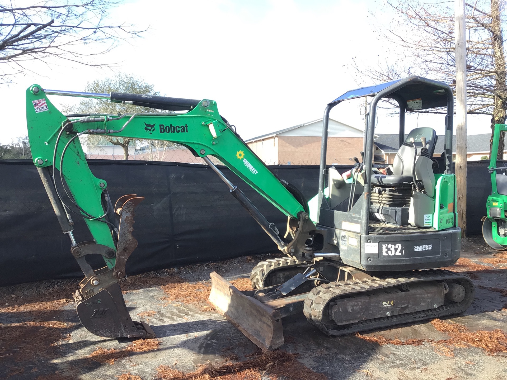 2017 Bobcat E32i Mini Excavator