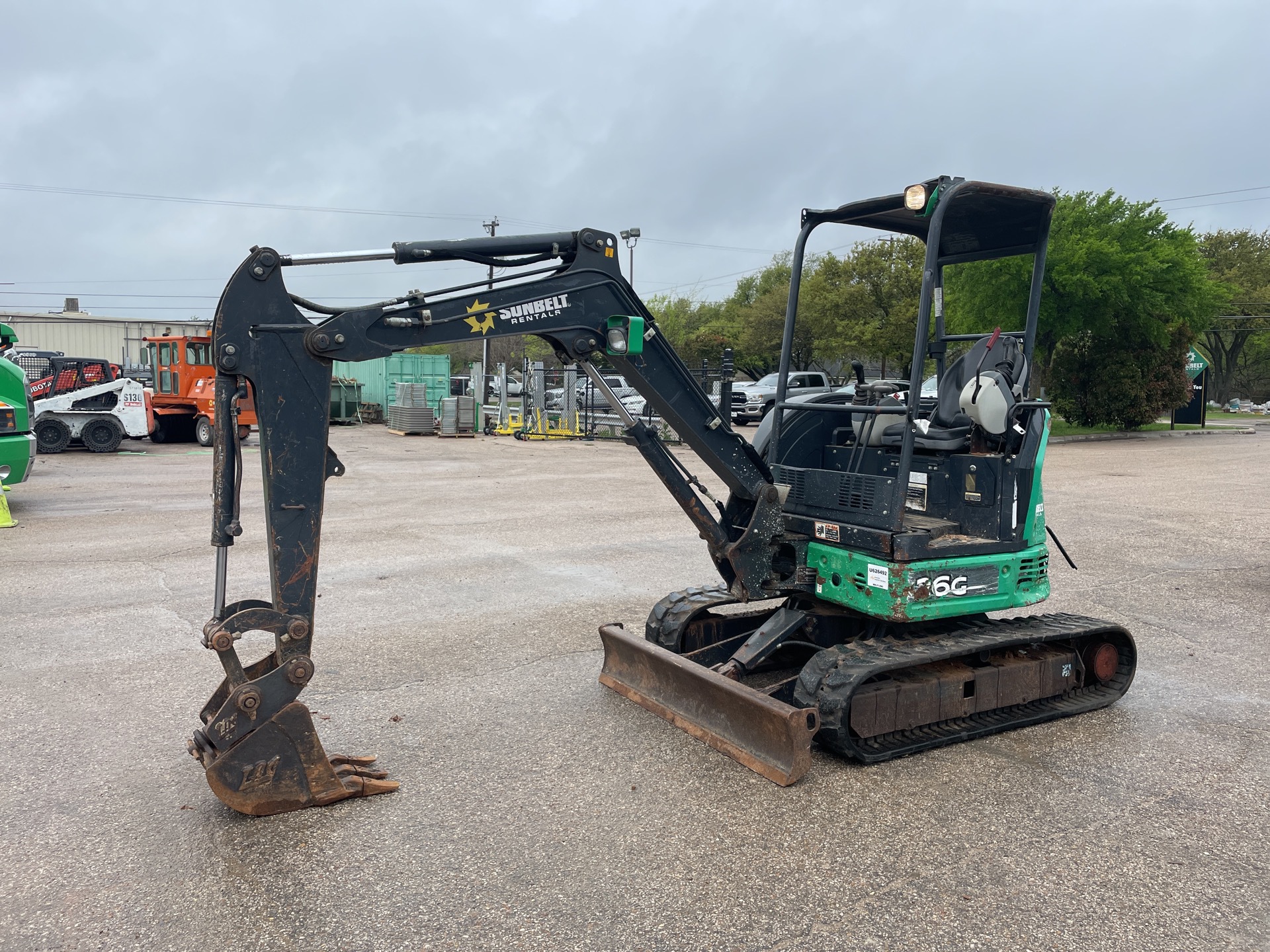 2015 John Deere 26G Mini Excavator