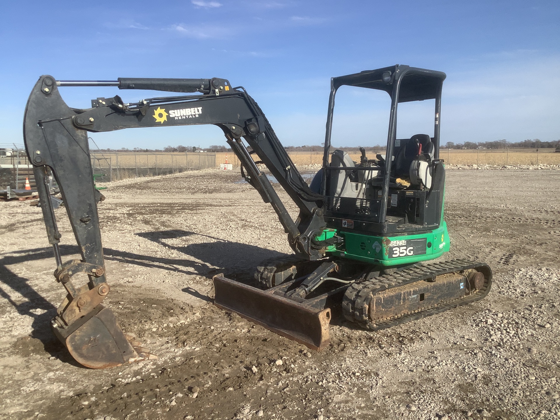 2016 John Deere 35G Mini Excavator