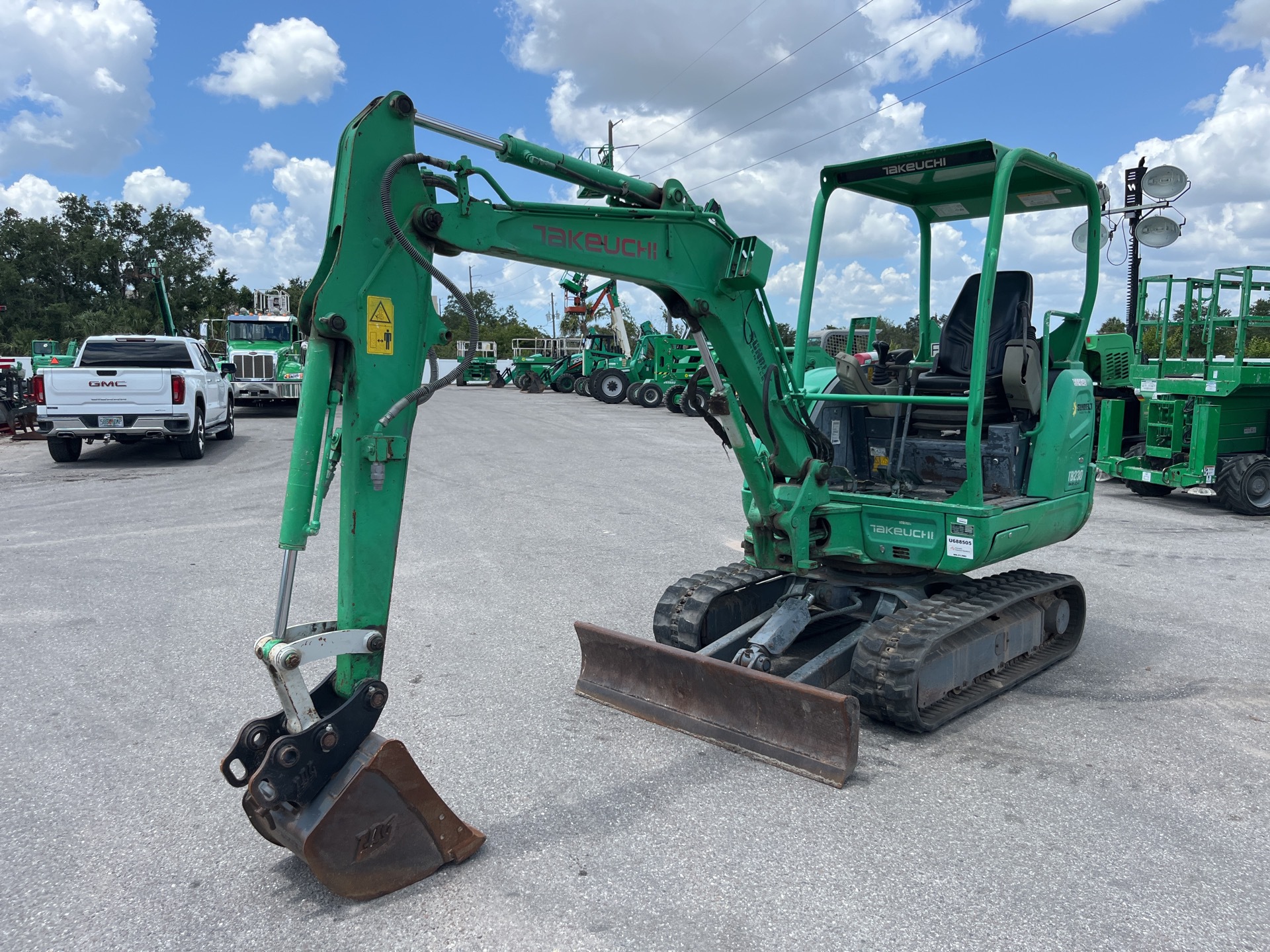 2014 Takeuchi TB230 Mini Excavator