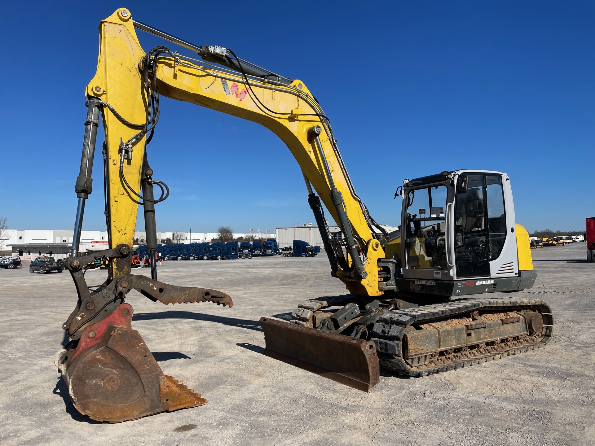 2018 Wacker Neuson ET145 Tracked Excavator