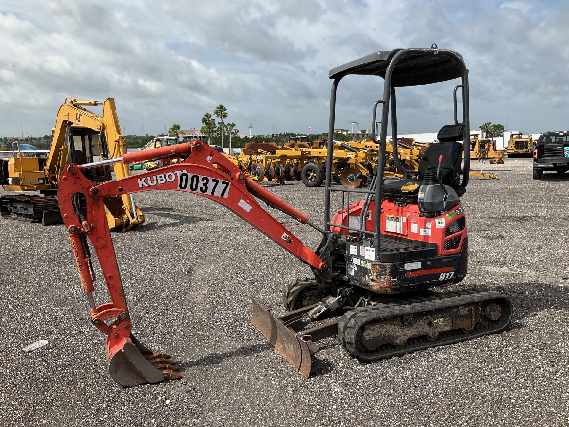 2017 Kubota U17 Mini Excavator