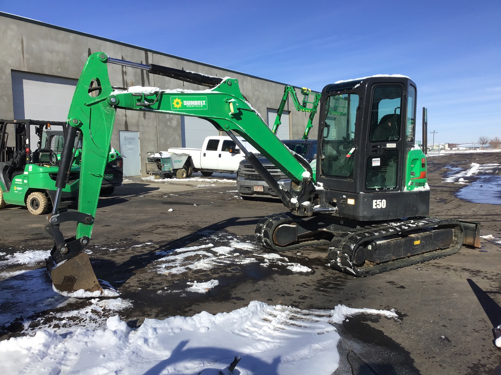 2016 Bobcat E50 Mini Excavator