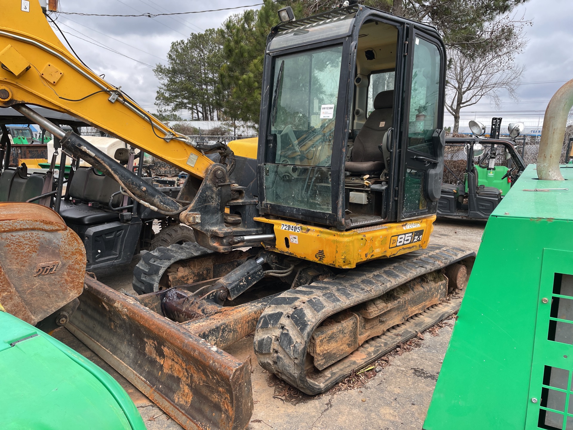 2015 JCB 85Z-1 Mini Excavator