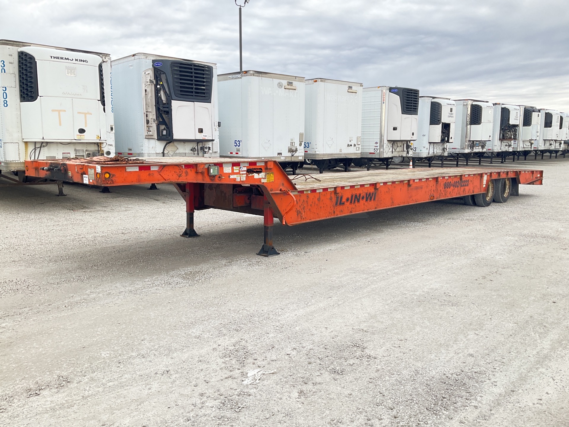 2018 Trail-Eze TE70HT 40000 lb T/A Hydraulic Tail Trailer