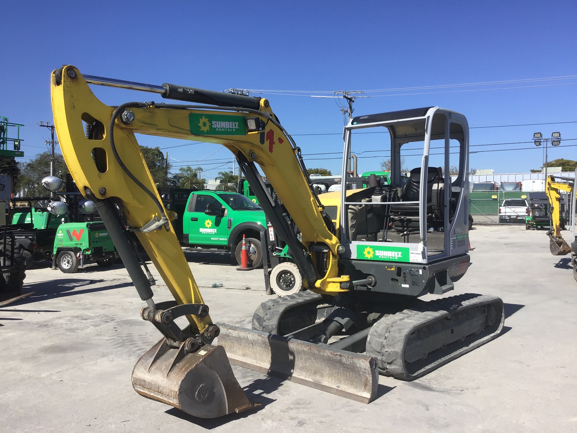 2017 Wacker EZ53 Mini Excavator