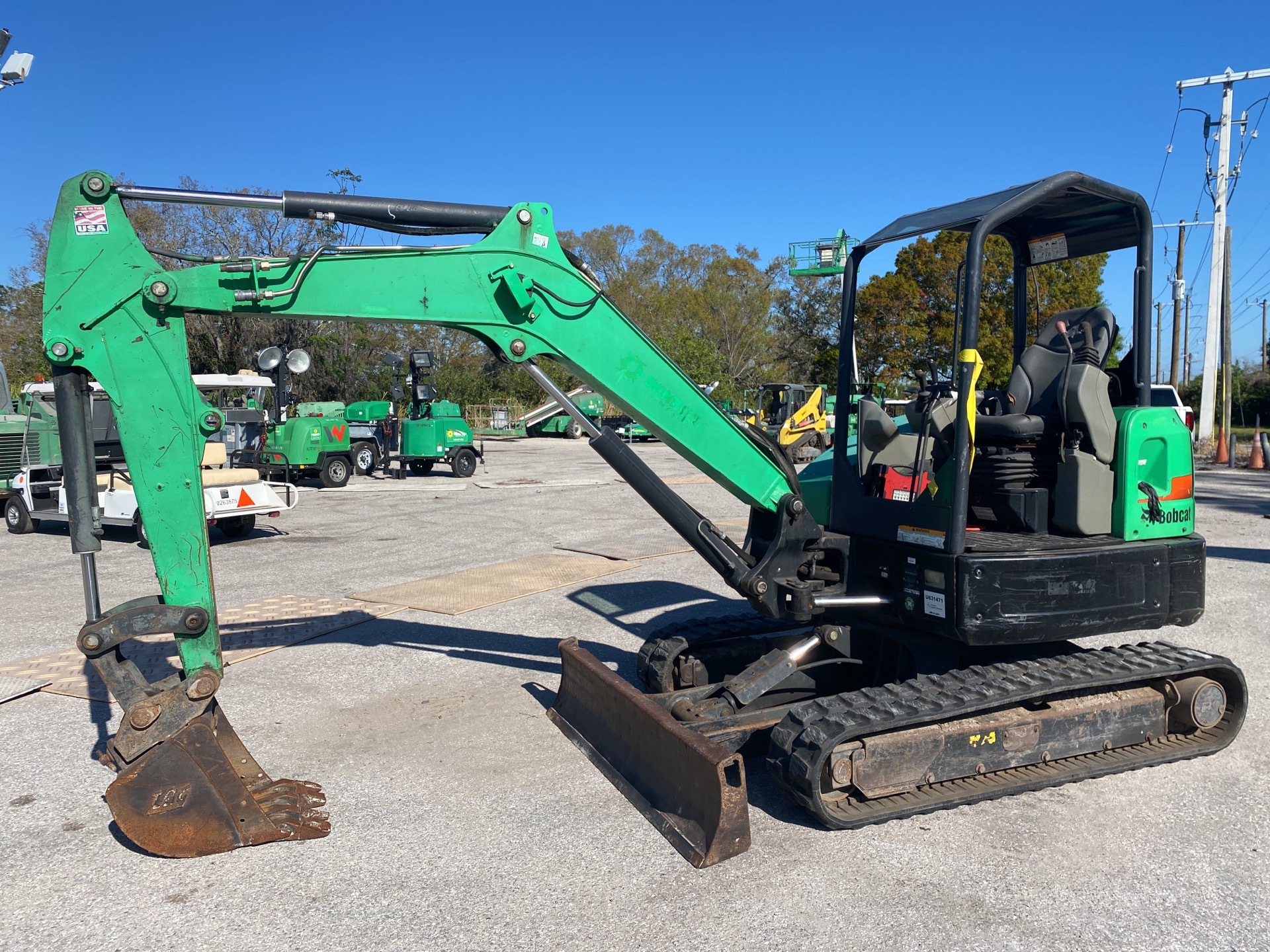 2016 Bobcat E42 Mini Excavator