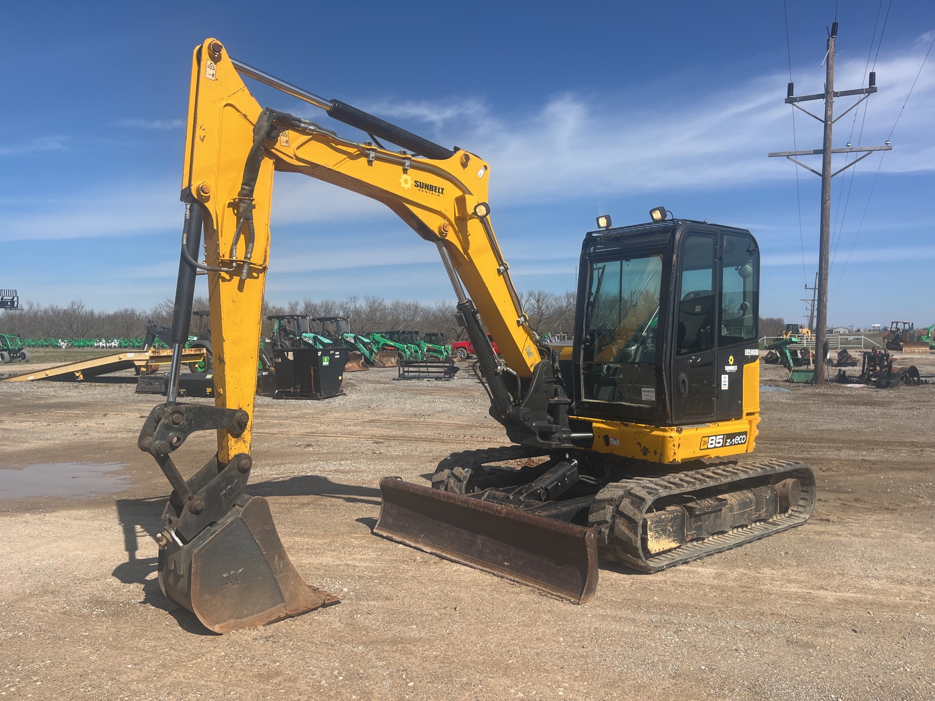 2016 JCB 85Z-1 Mini Excavator