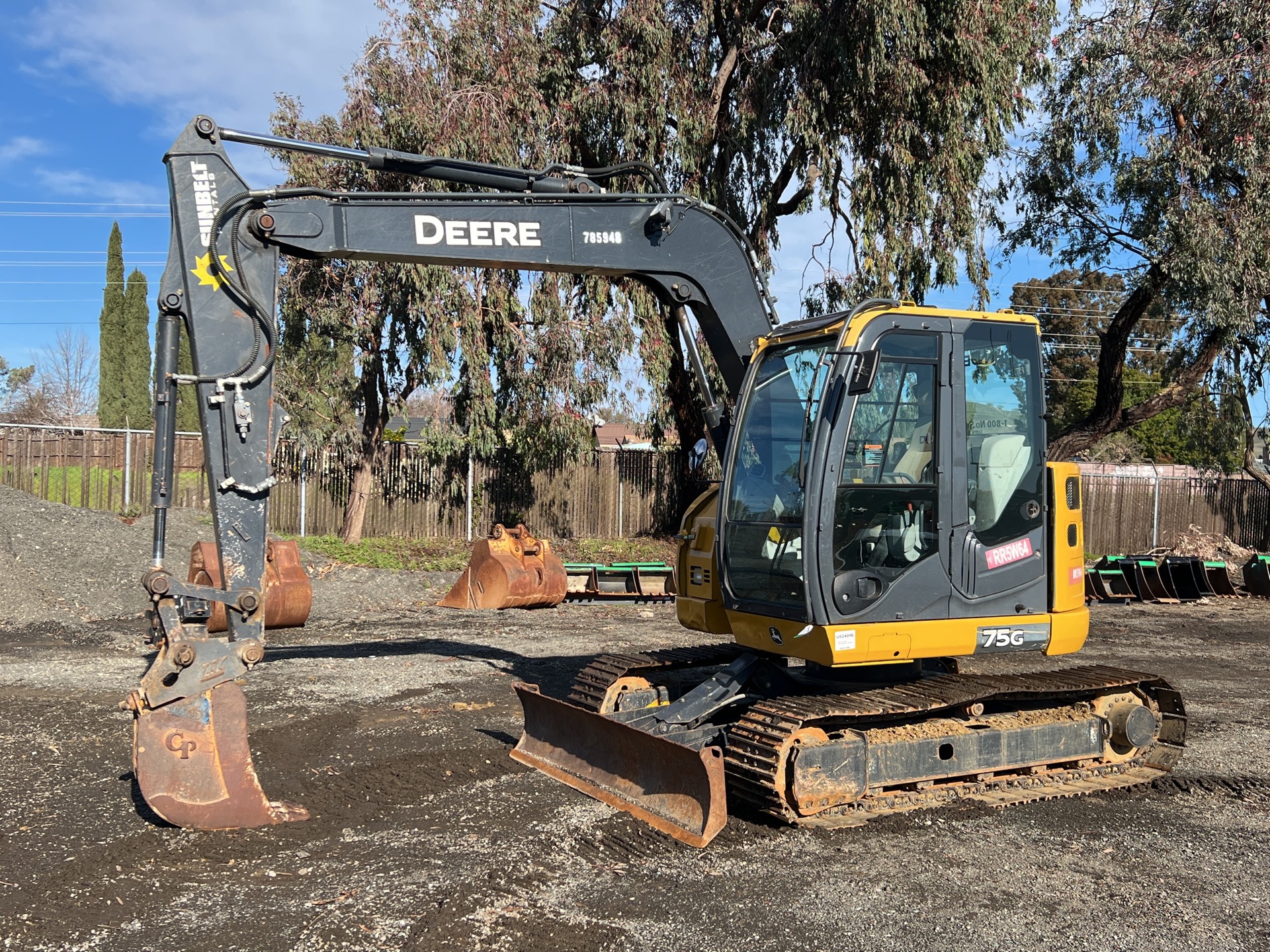 2015 John Deere 75G Mini Excavator