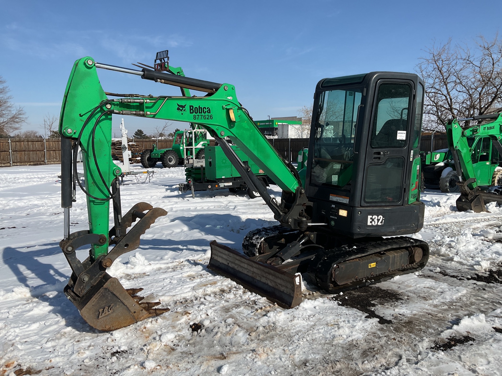 2016 Bobcat E32i Mini Excavator