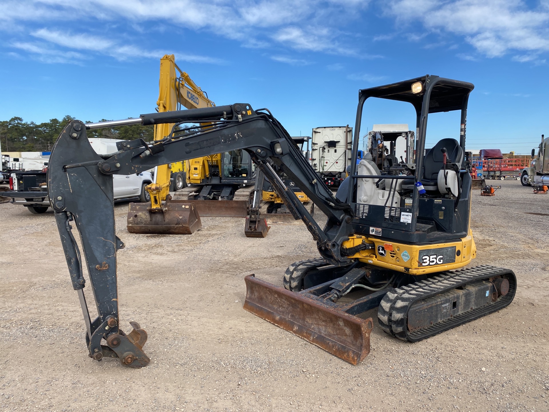 2015 John Deere 35G Mini Excavator