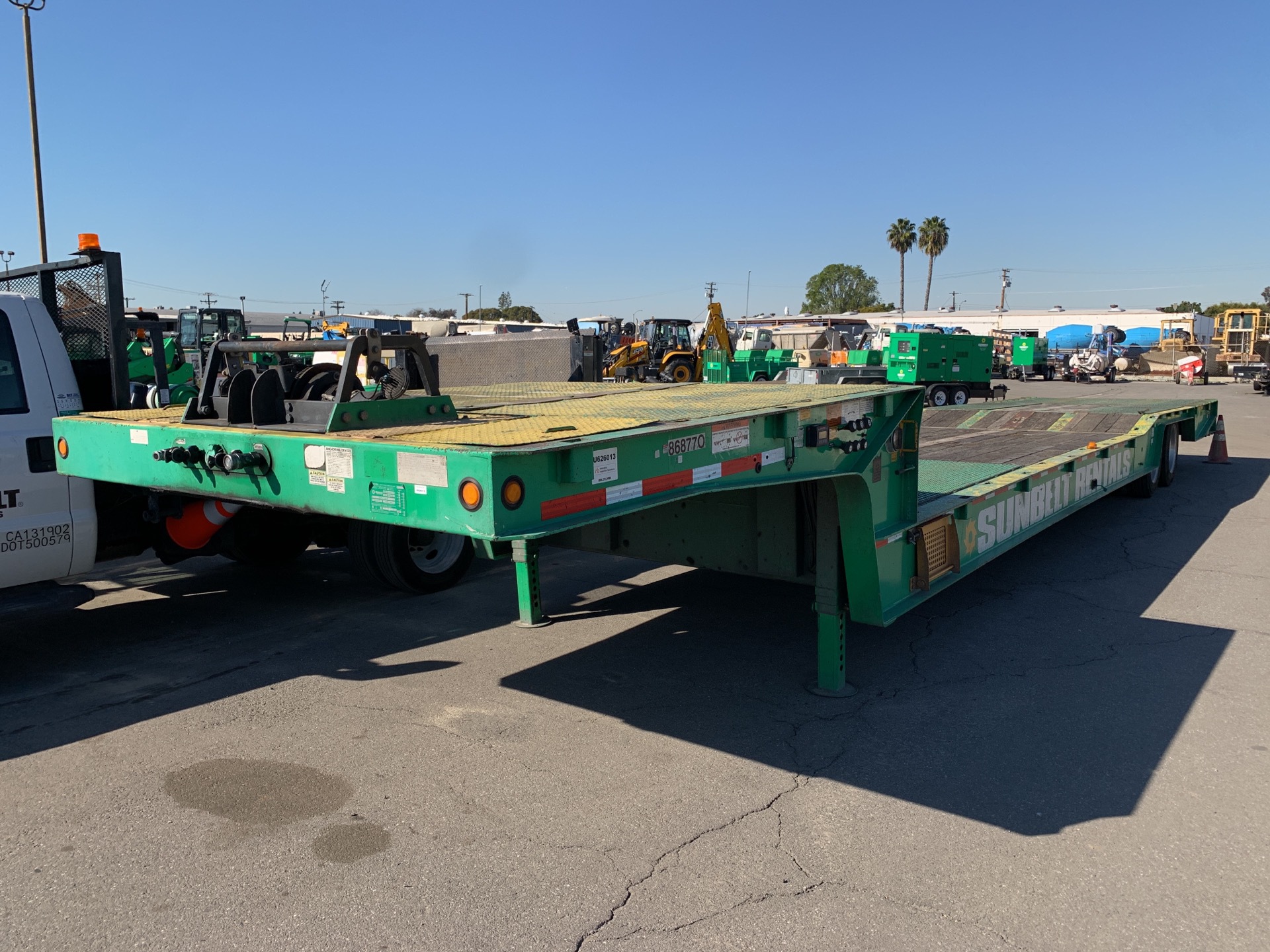 2016 Trail King TK80HT482 T/A Hydraulic Tail Trailer