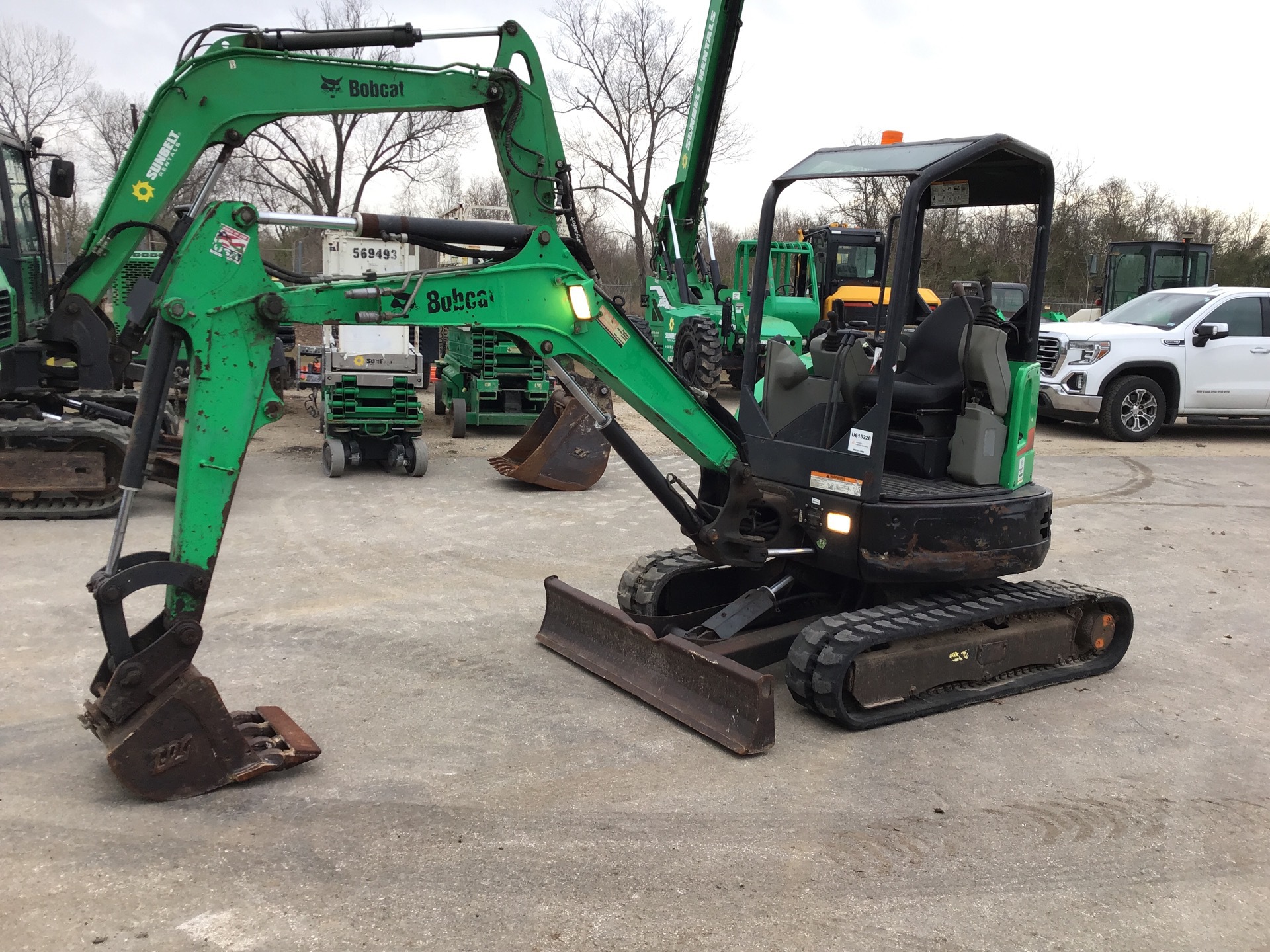 2015 Bobcat E26 Mini Excavator