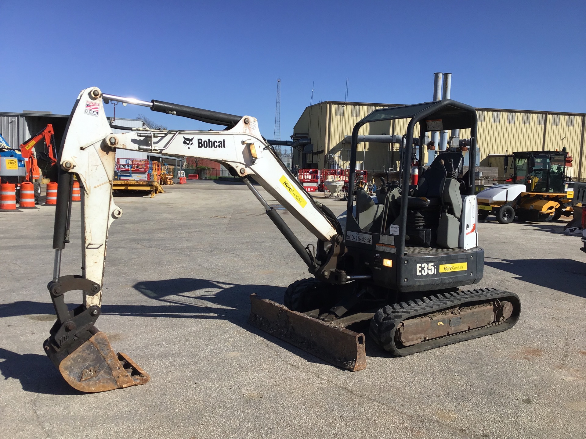 2017 Bobcat E35I Mini Excavator