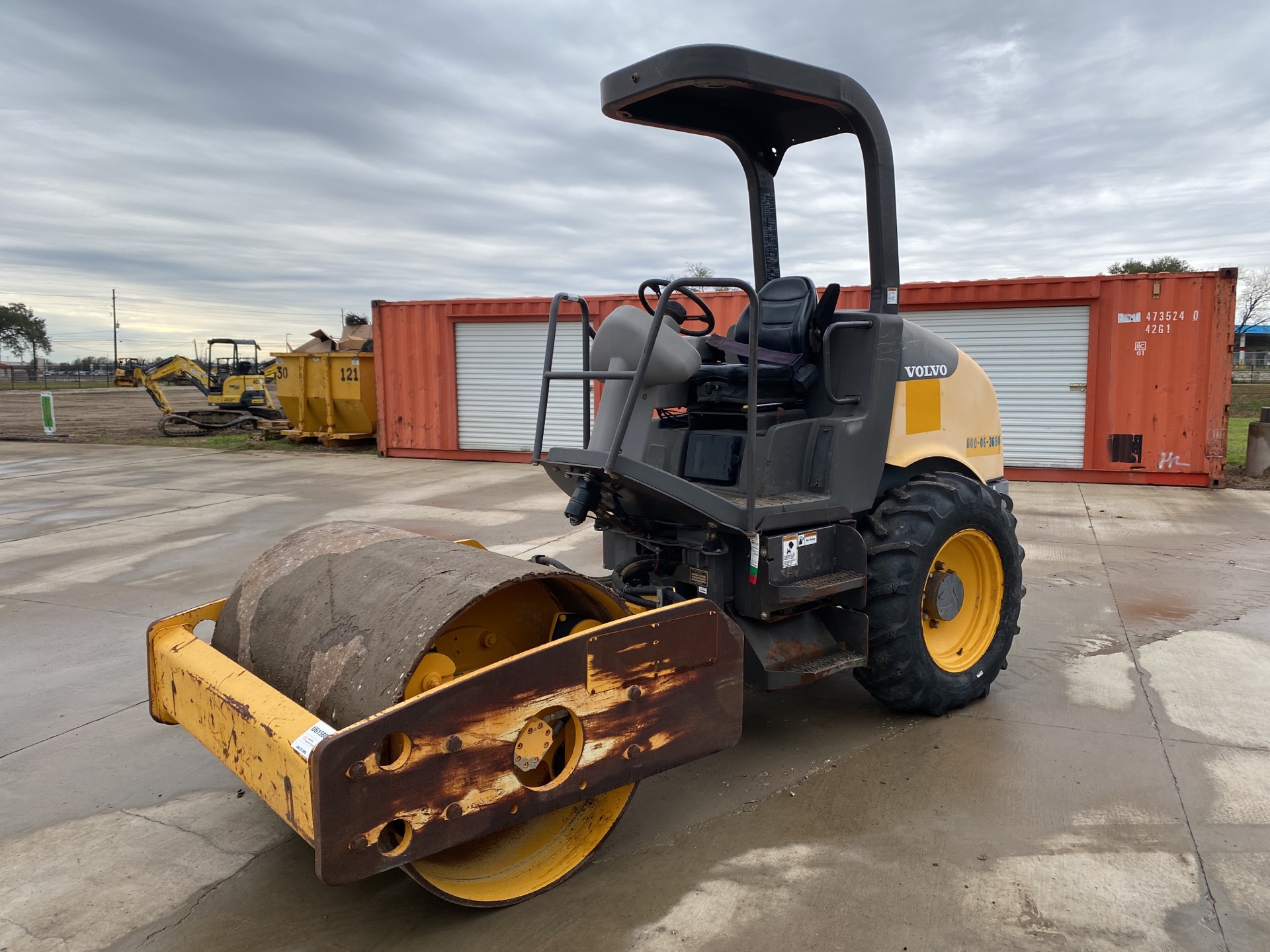 2015 Volvo SD45 Smooth Drum Compactor