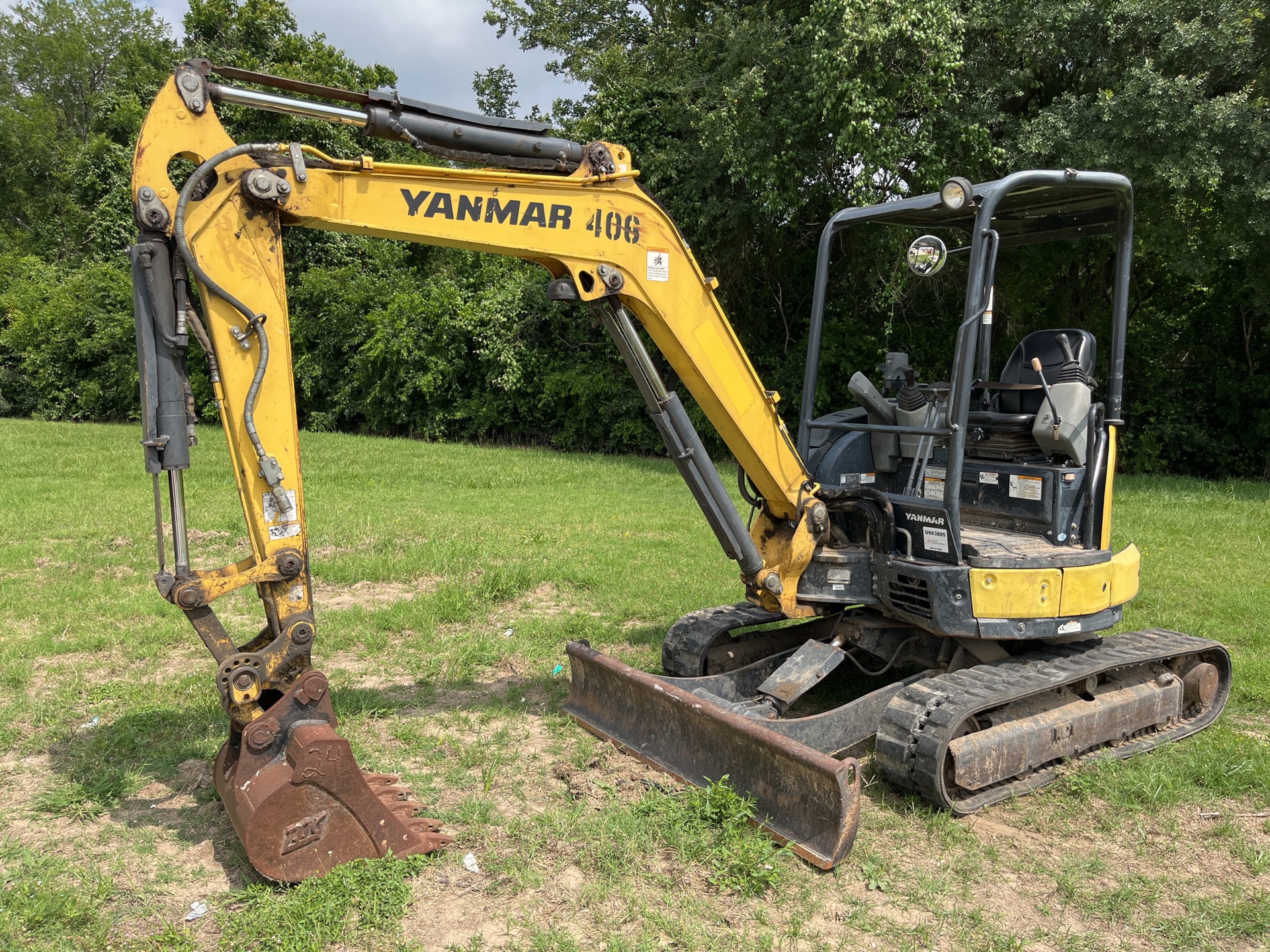 2017 Yanmar VIO35-6A Mini Excavator