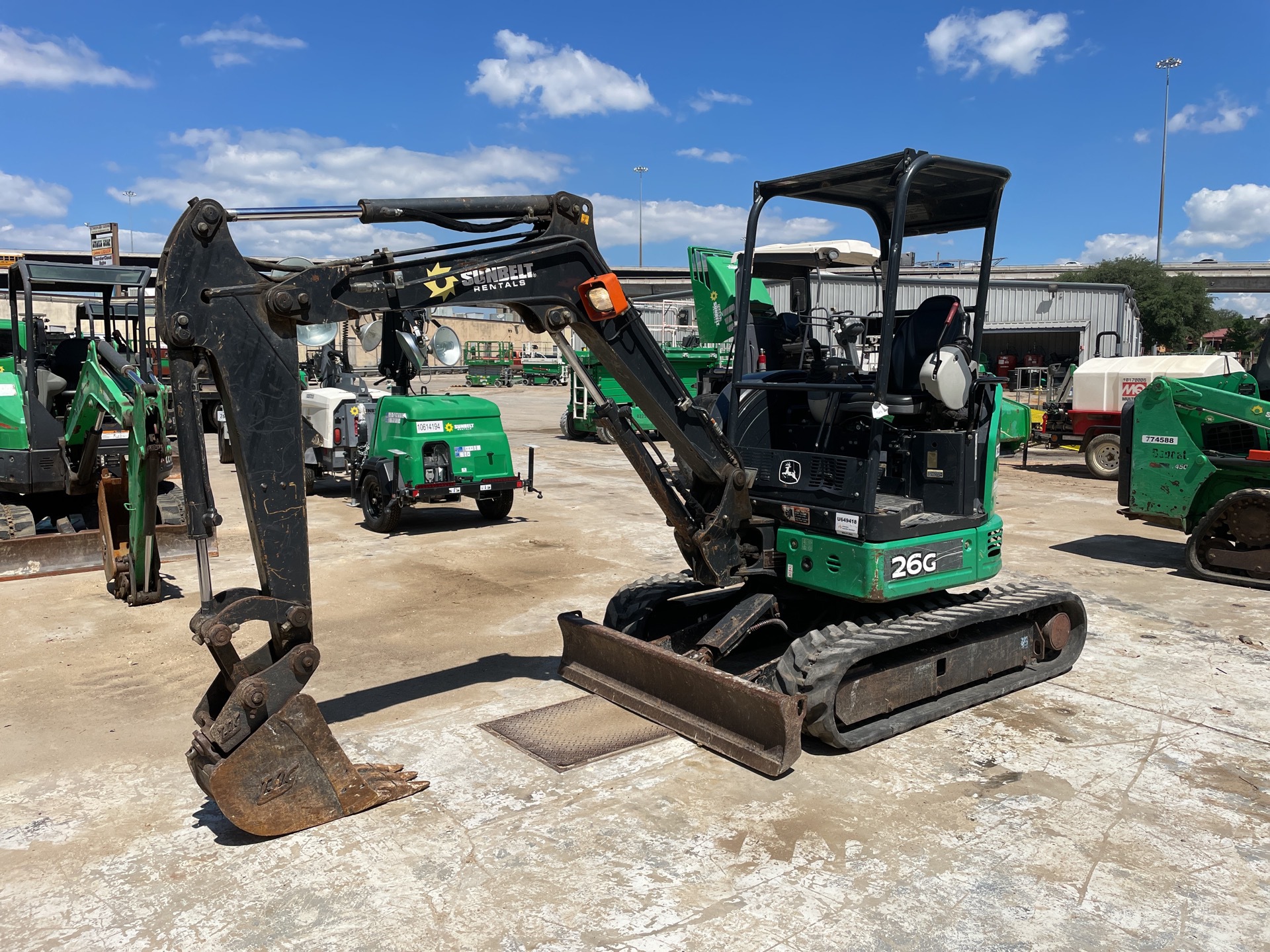 2015 John Deere 26G Mini Excavator