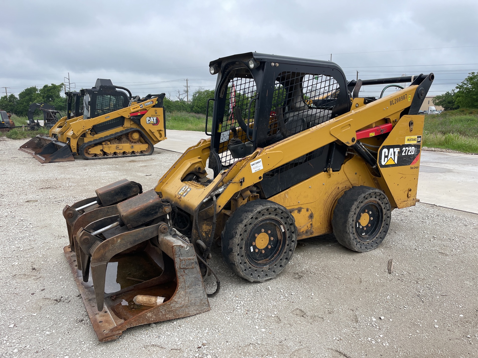 2018 Cat 272D2 Two-Speed Skid Steer Loader