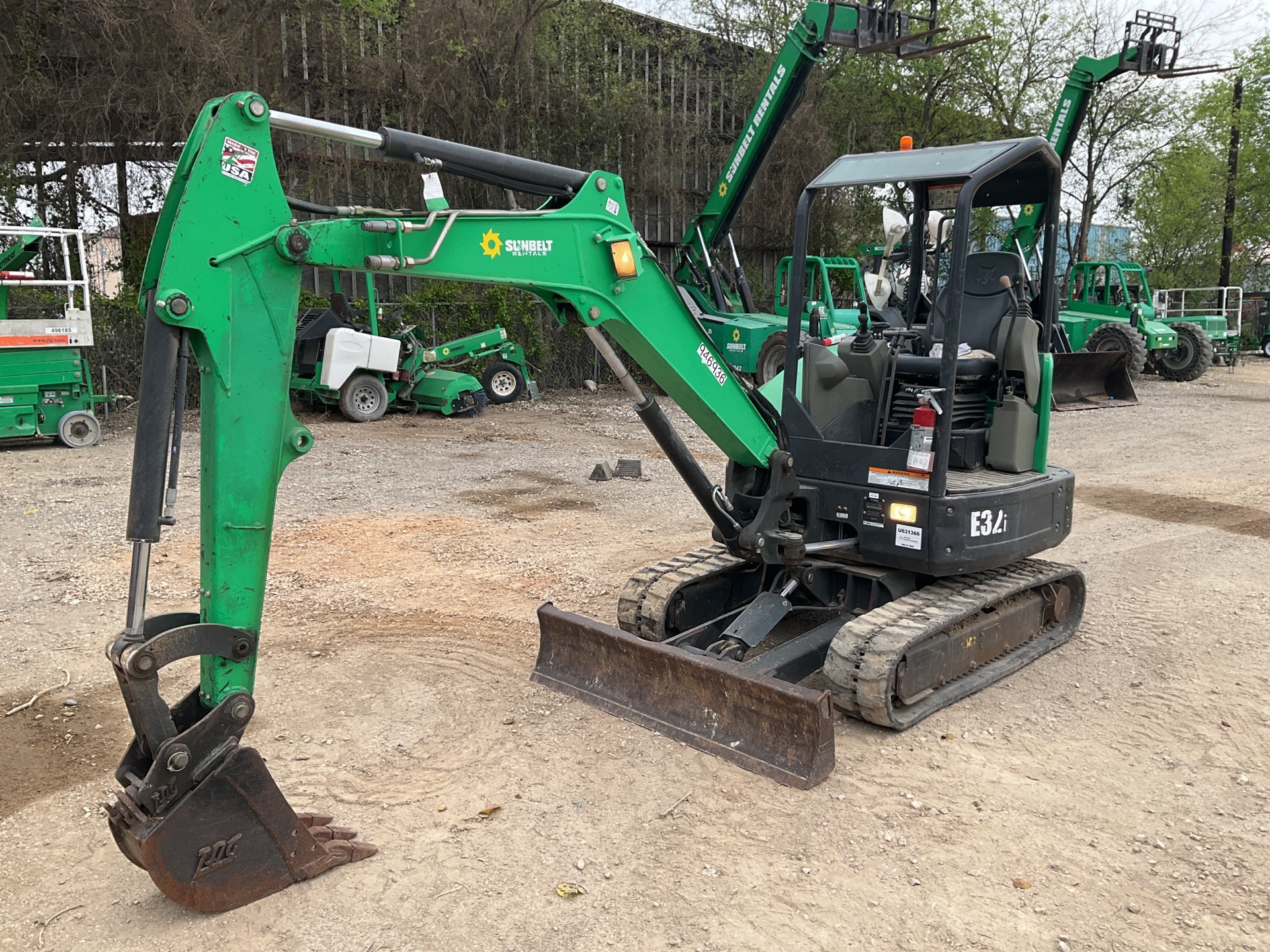 2017 Bobcat E32i Mini Excavator