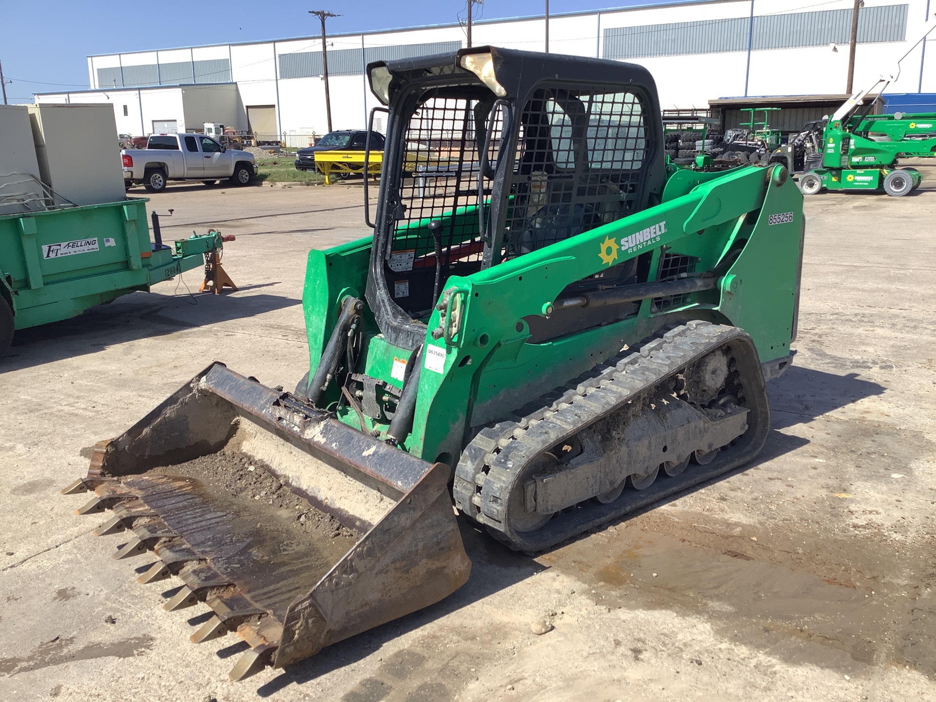 2016 Bobcat T550 Compact Track Loader