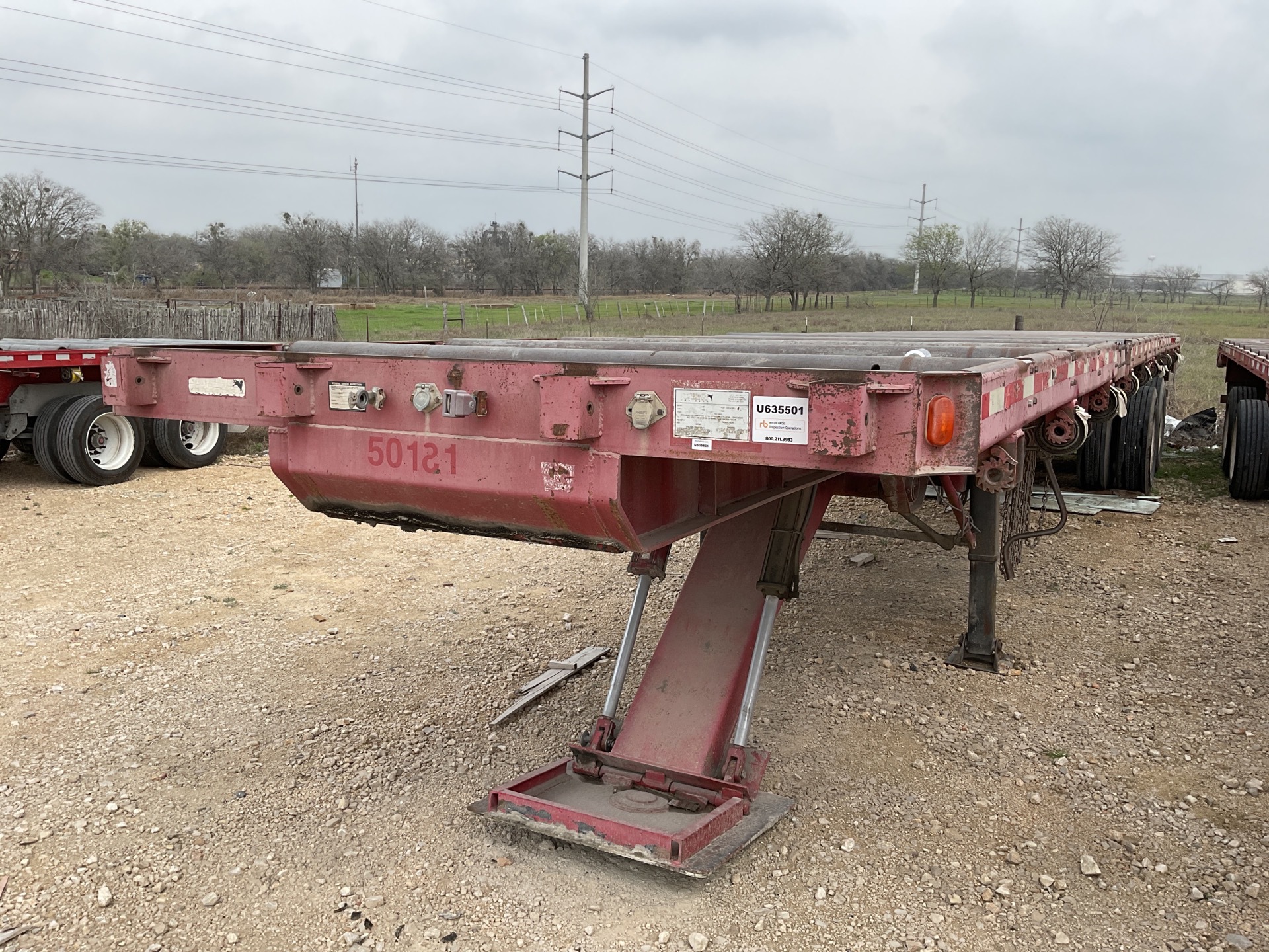 2000 Haulin T-26 T/A Truss Trailer