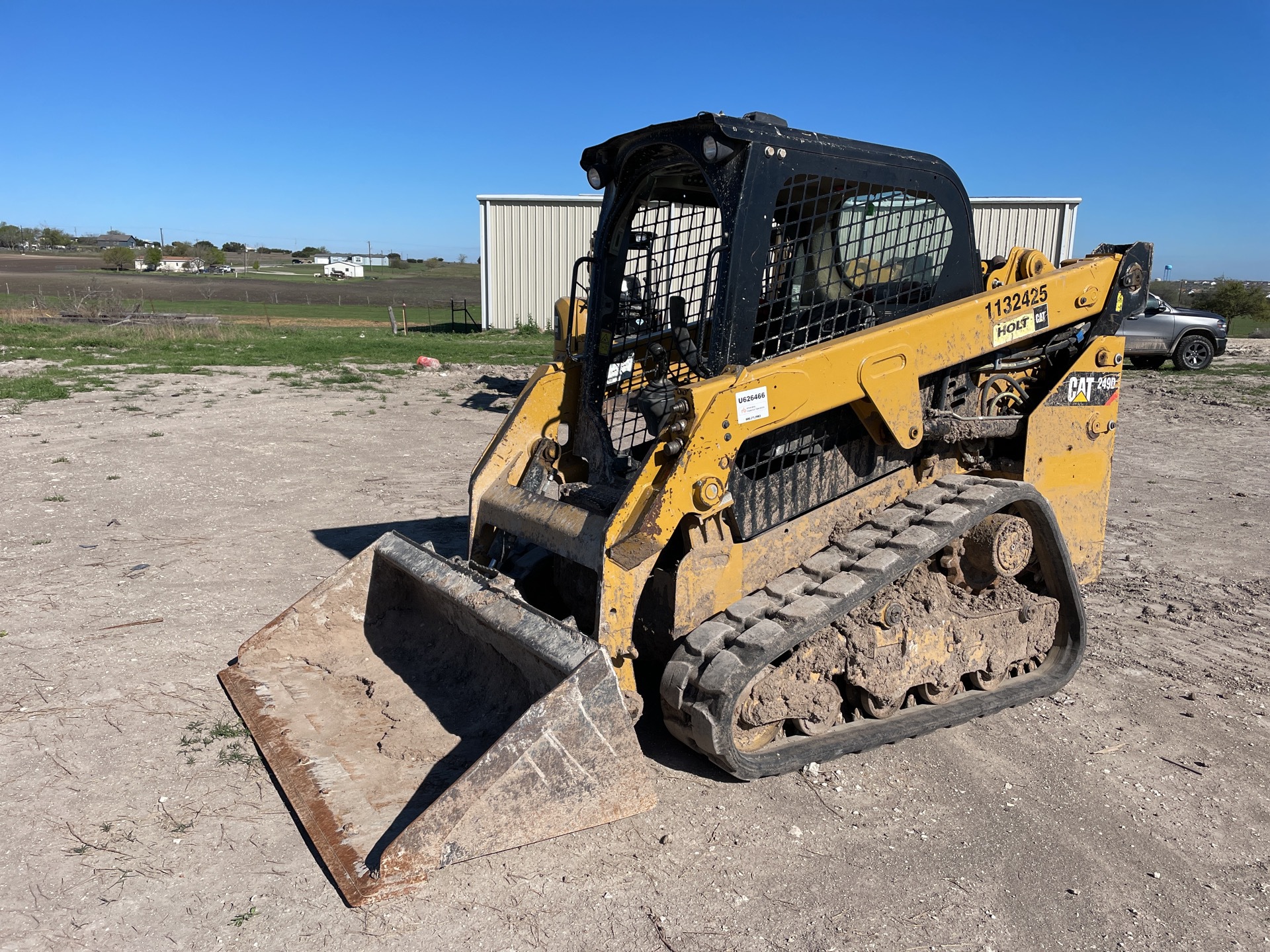 2015 Cat 249D Compact Track Loader