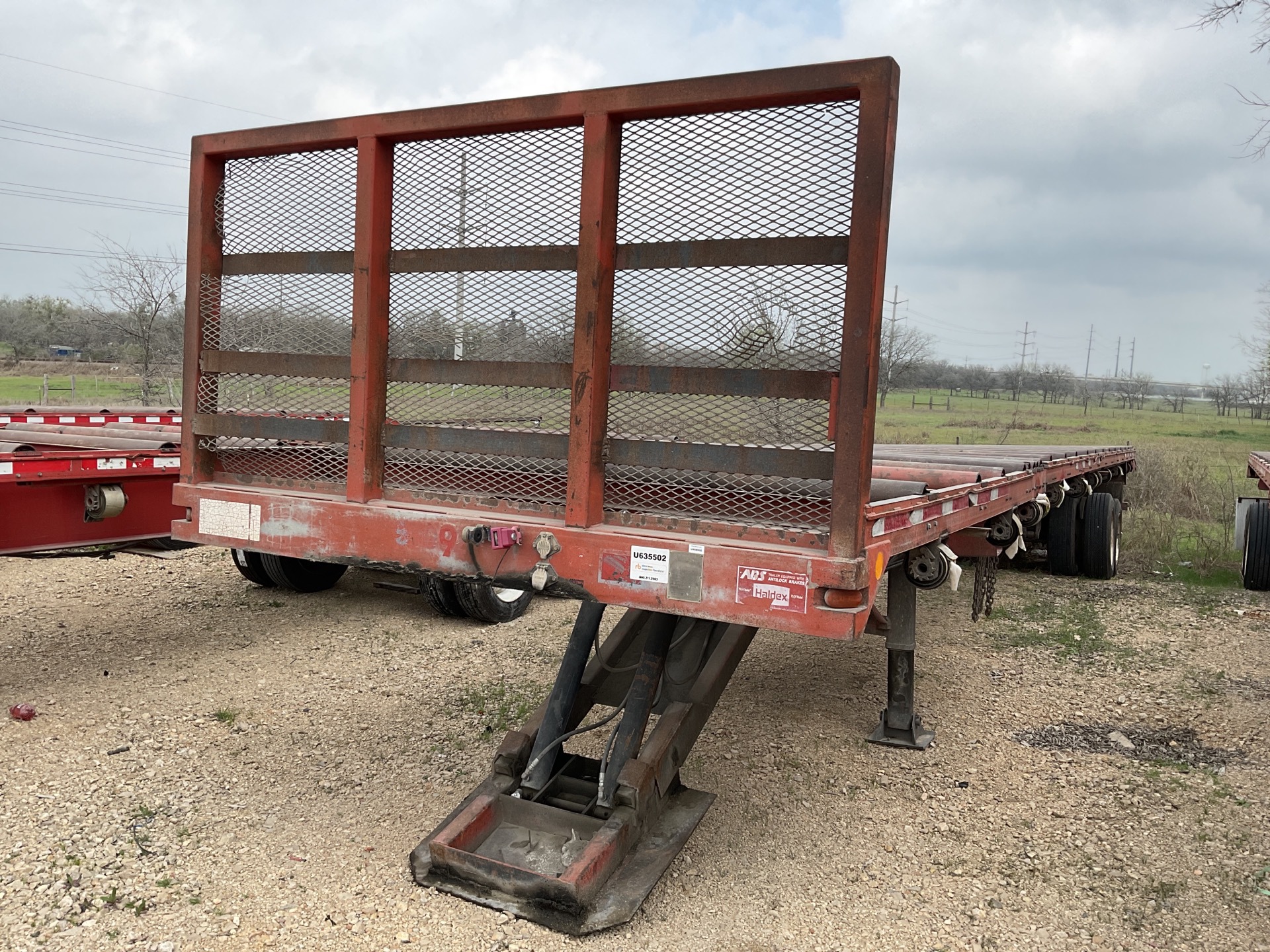 2002 JDH Trussmaster T/A Truss Trailer