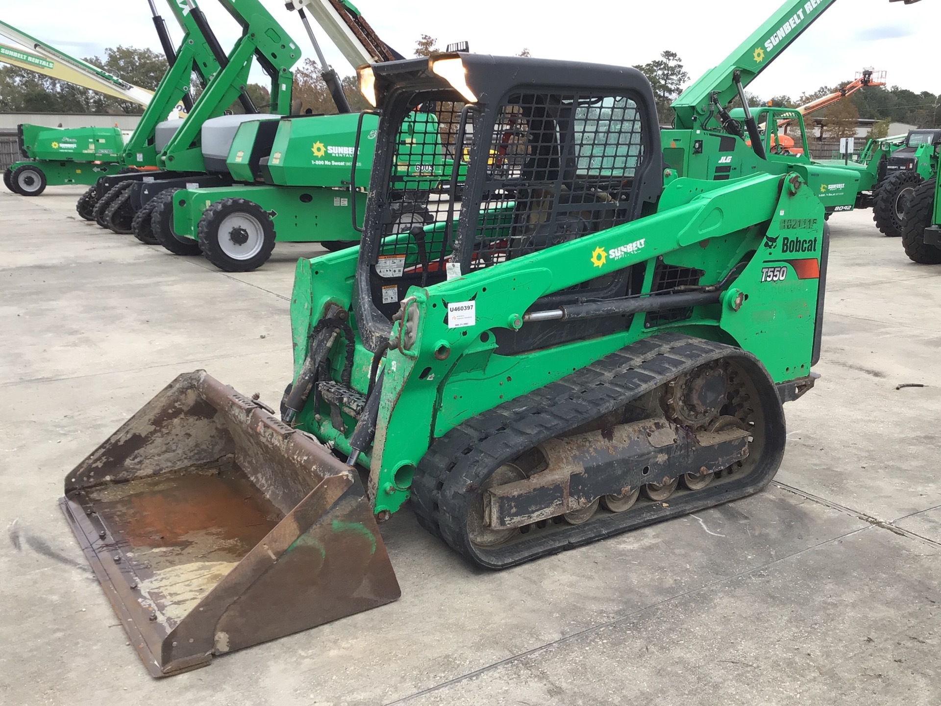 2017 Bobcat T550 Compact Track Loader