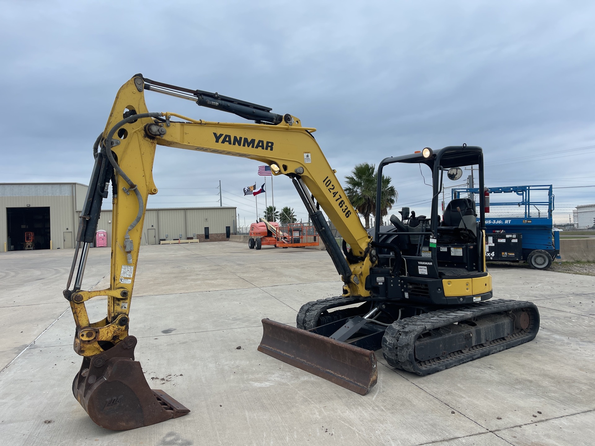 2018 Yanmar ViO55-6A Mini Excavator