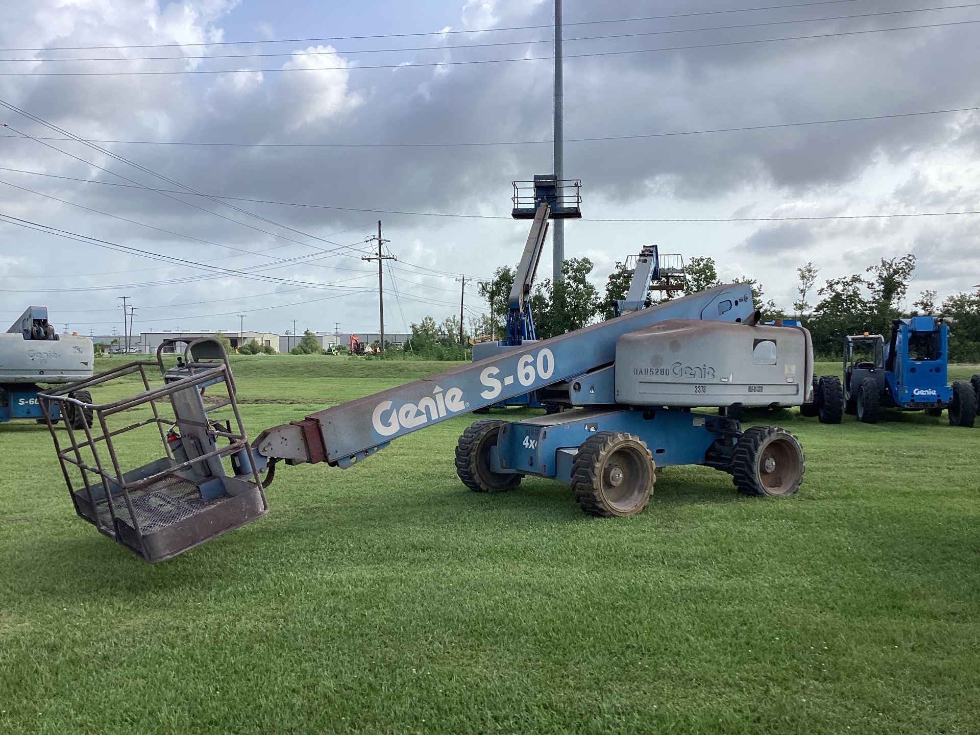 2006 Genie S-60 4WD Diesel Telescopic Boom Lift