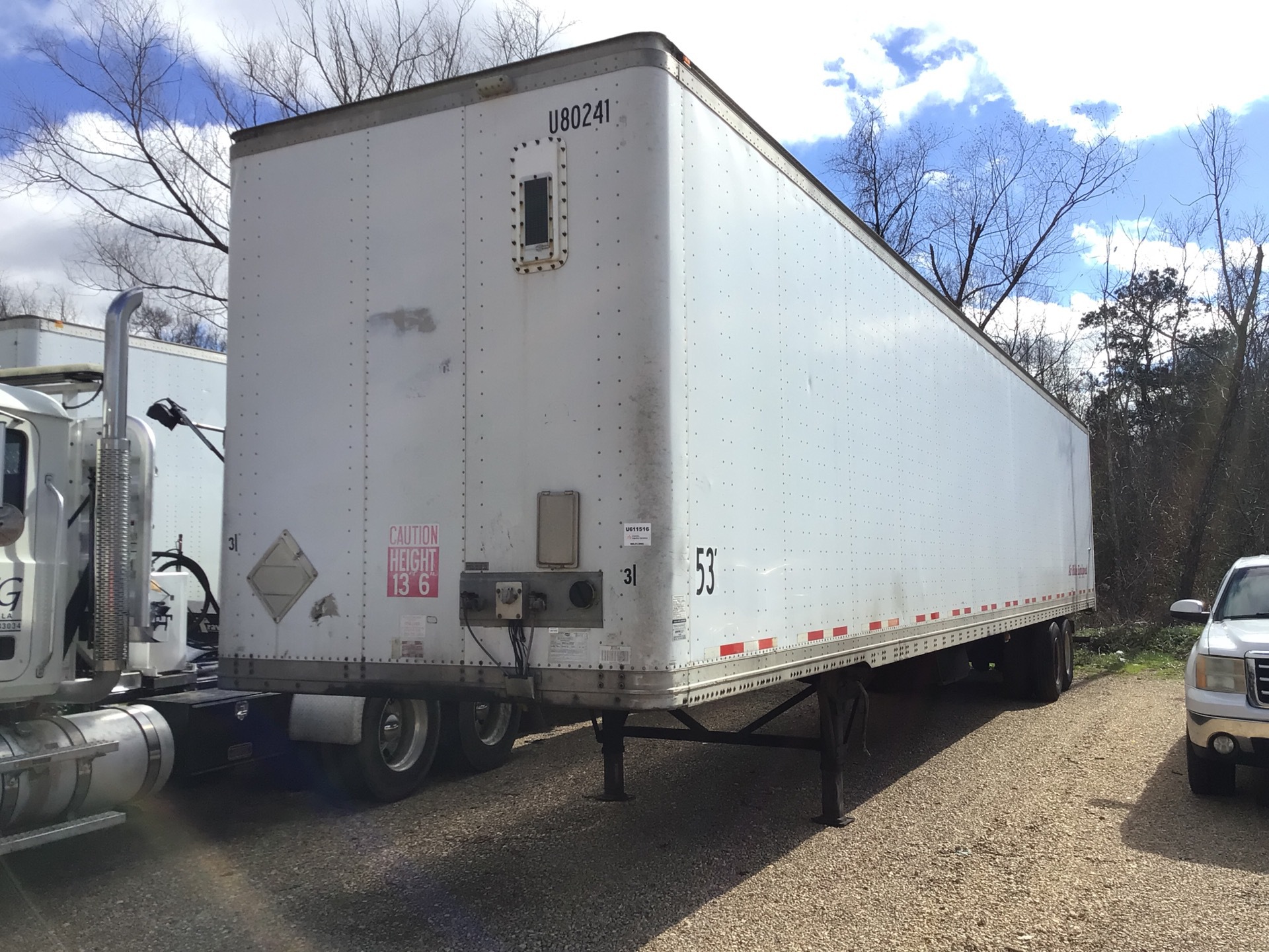 2006 Wabash 53 ft x 102 in T/A Van Trailer