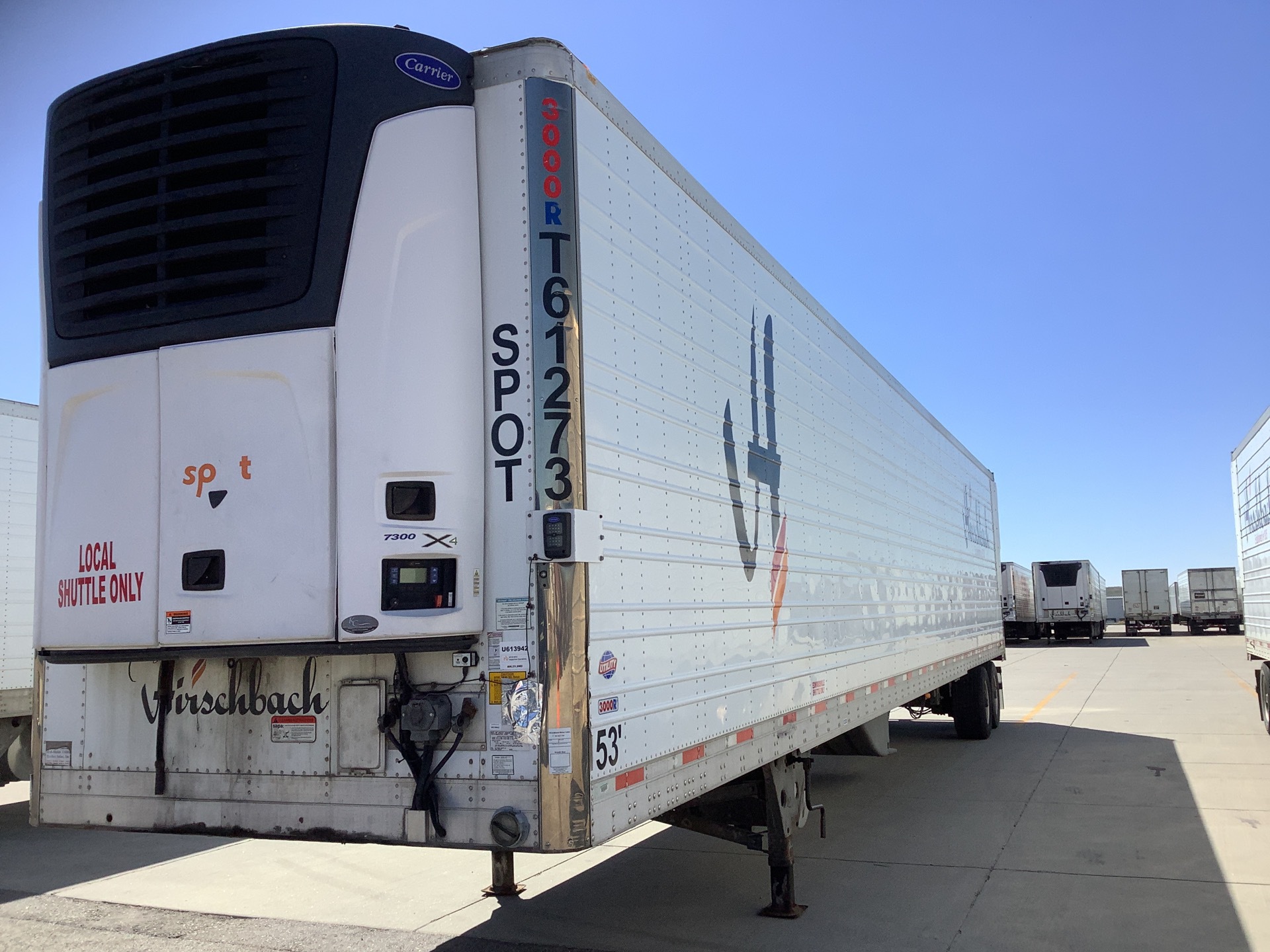 2016 Utility VS2RA 53 ft x 102 in T/A Refrigerated Trailer