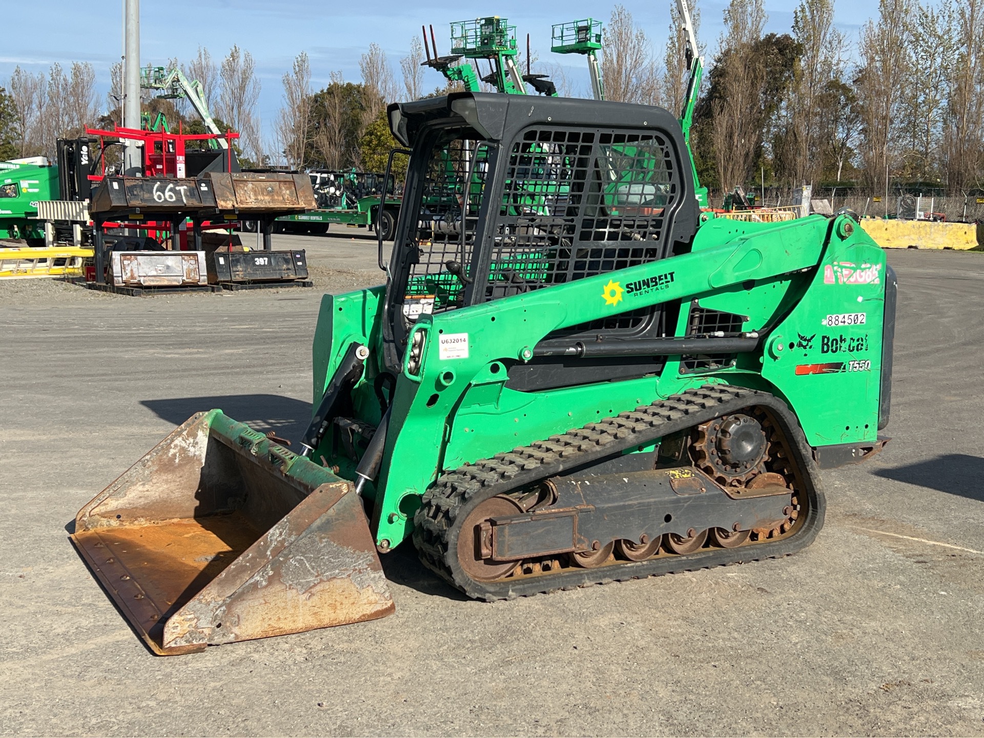 2016 Bobcat T550 Compact Track Loader