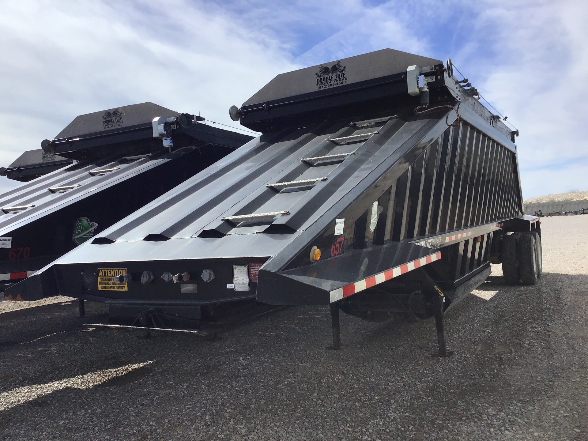 2018 Armor Lite SBD-40 AR T/A Belly Dump Trailer