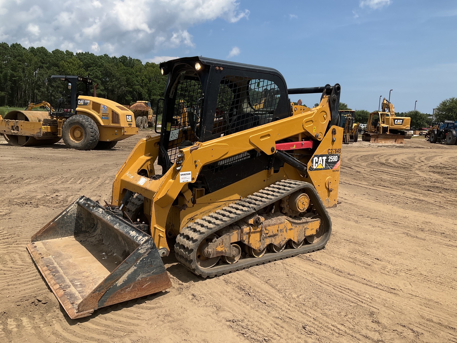 2018 Cat 259D Two-Speed Compact Track Loader