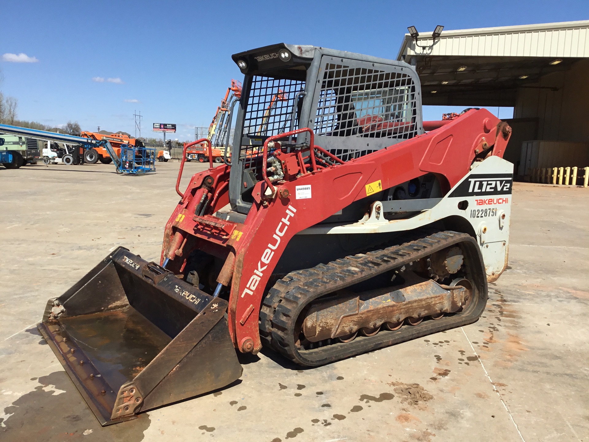 2018 Takeuchi TL12V2 Compact Track Loader