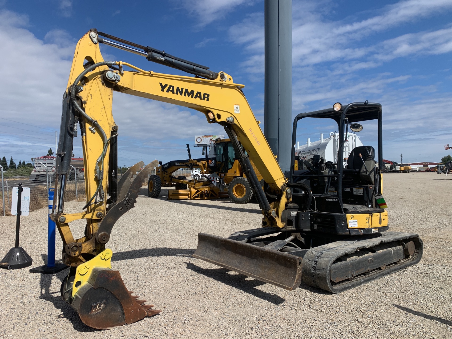 2018 Yanmar VIO55-6A Mini Excavator