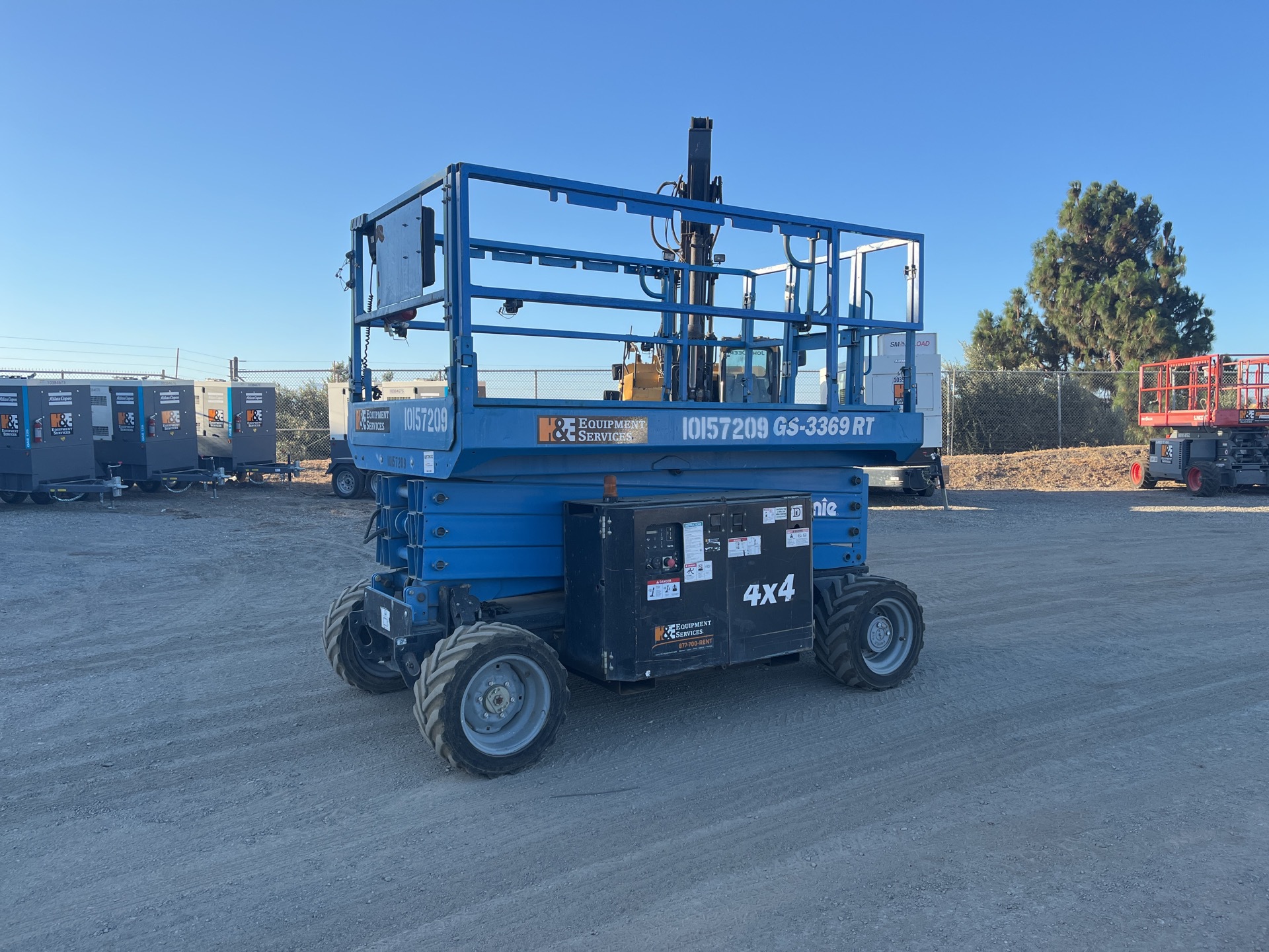 2015 Genie GS-3369RT Diesel 4x4 Scissor Lift