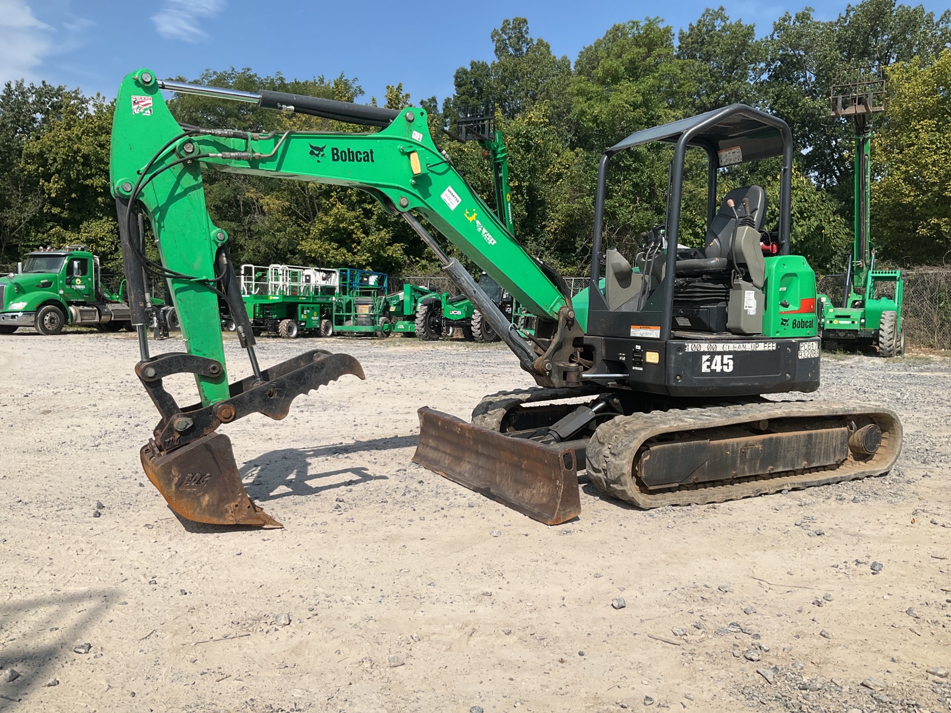 2016 Bobcat E45 Mini Excavator