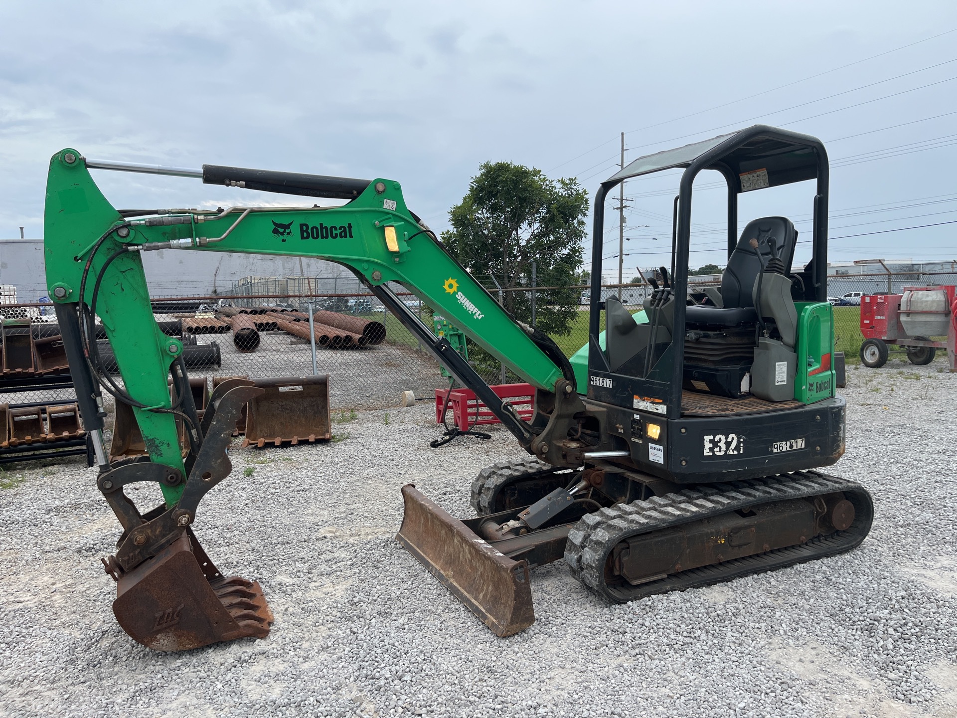 2017 Bobcat E32i Mini Excavator