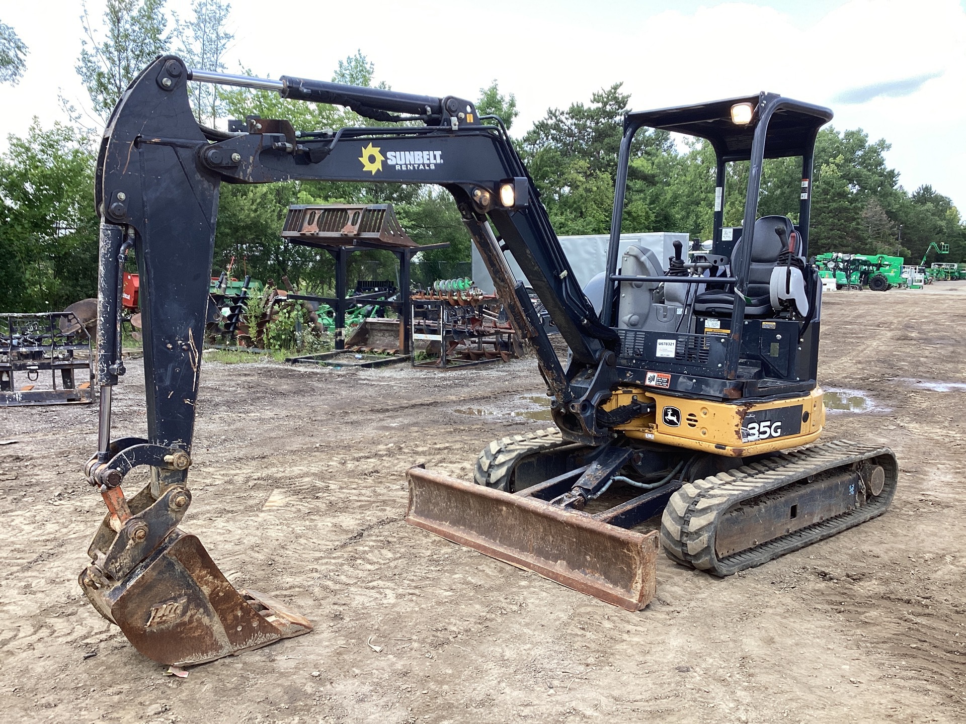 2016 John Deere 35G Mini Excavator