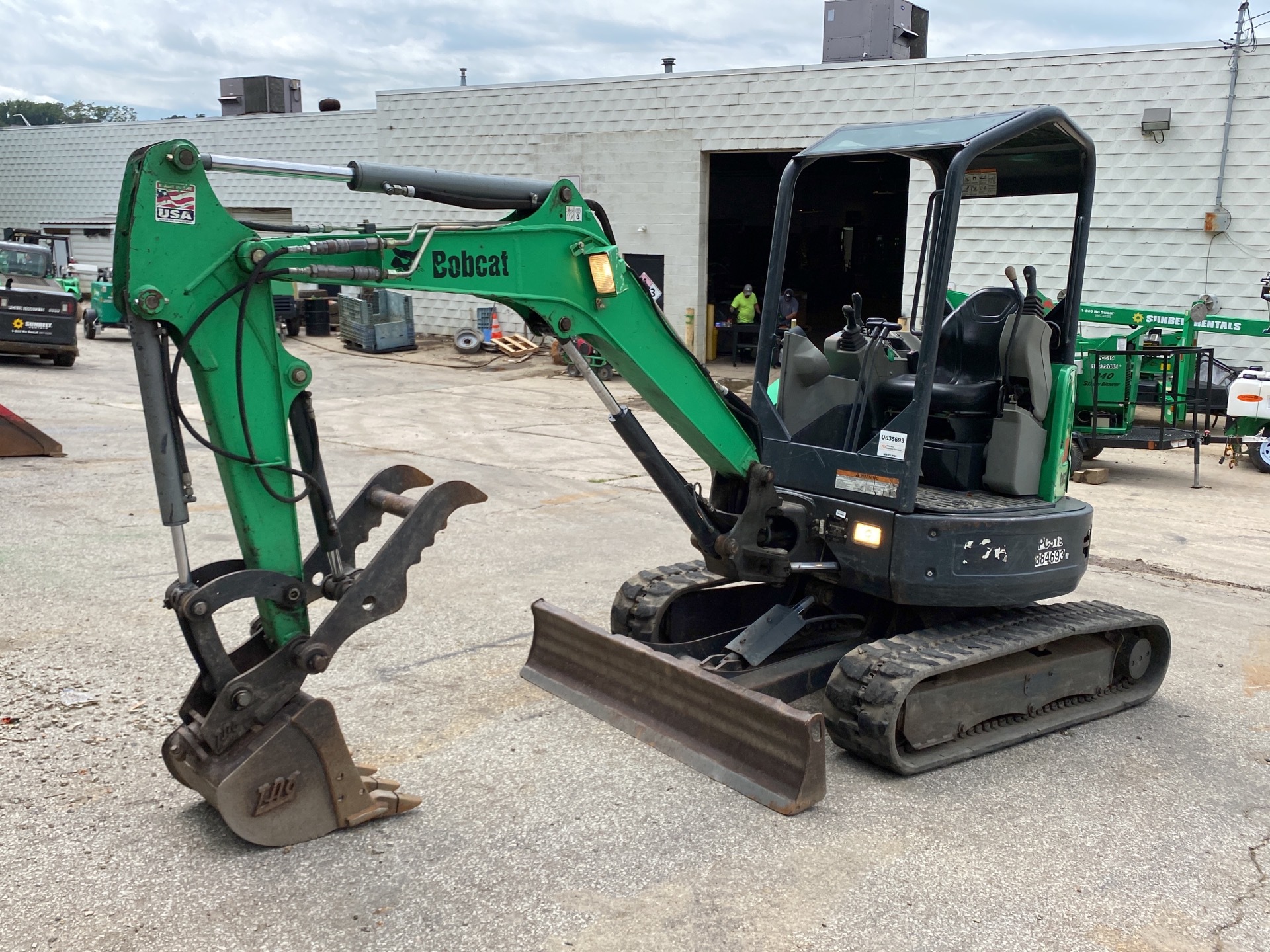 2016 Bobcat E26 Mini Excavator