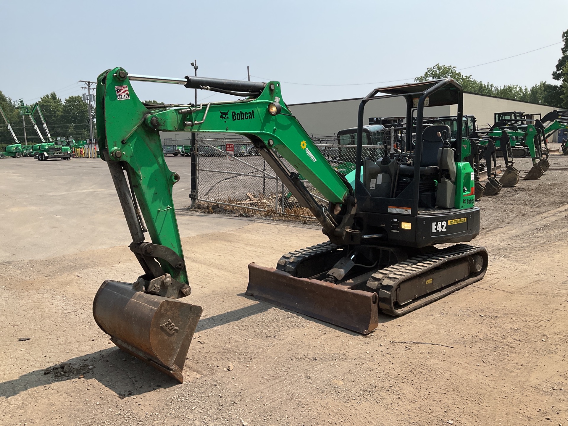 2017 Bobcat E42 Mini Excavator