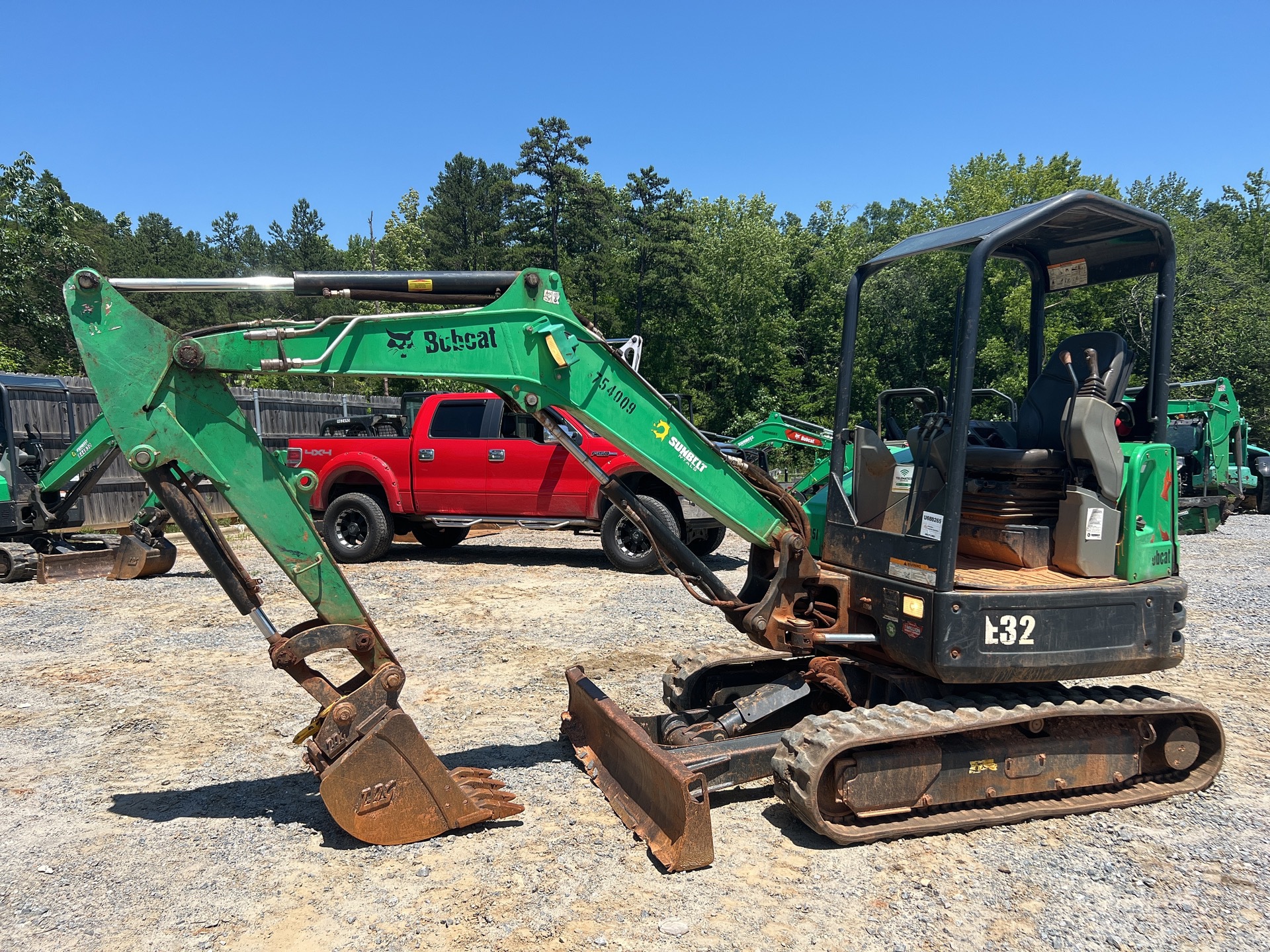 2015 Bobcat E32 Mini Excavator