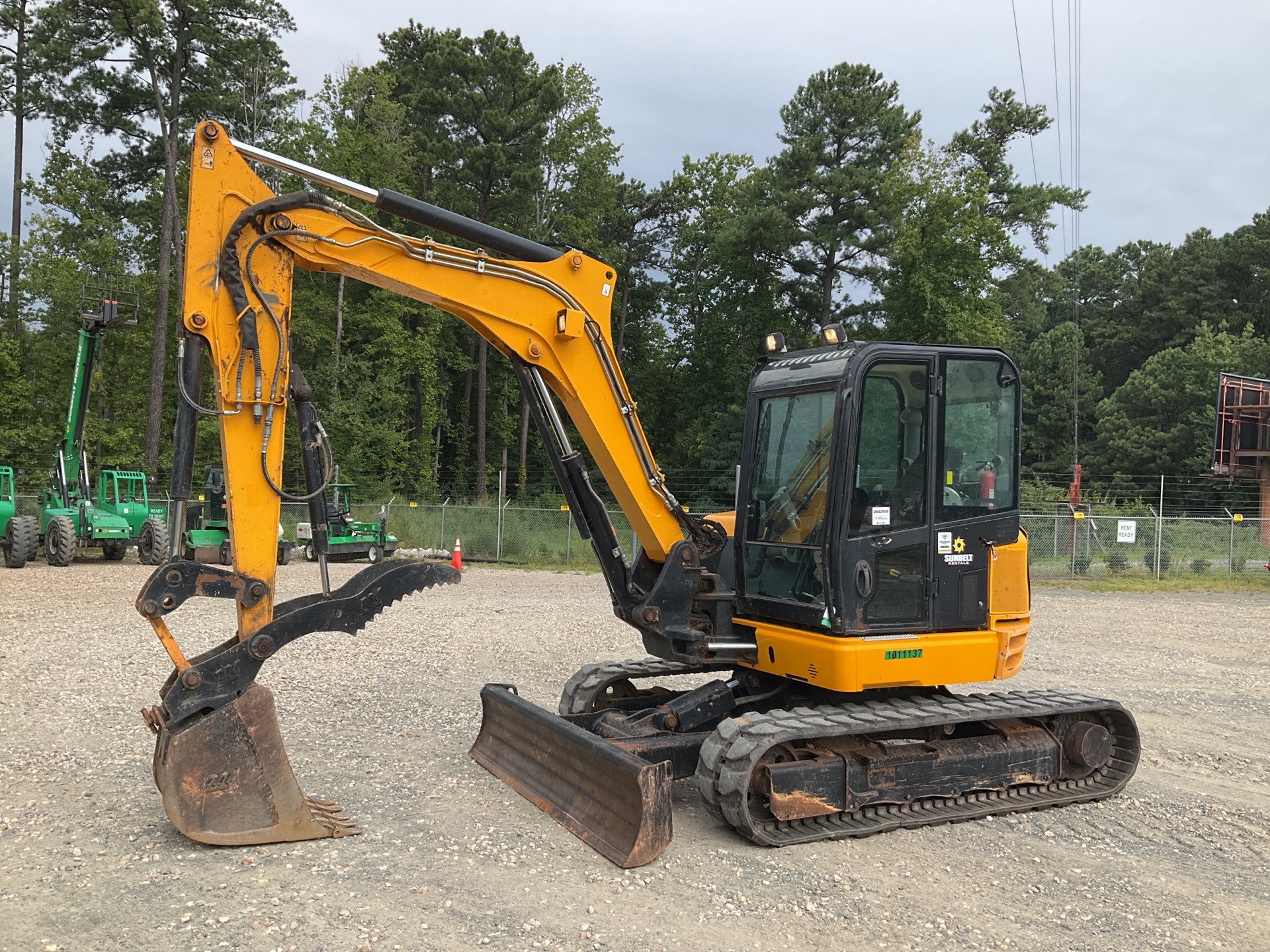 2017 JCB 85Z-1 Mini Excavator