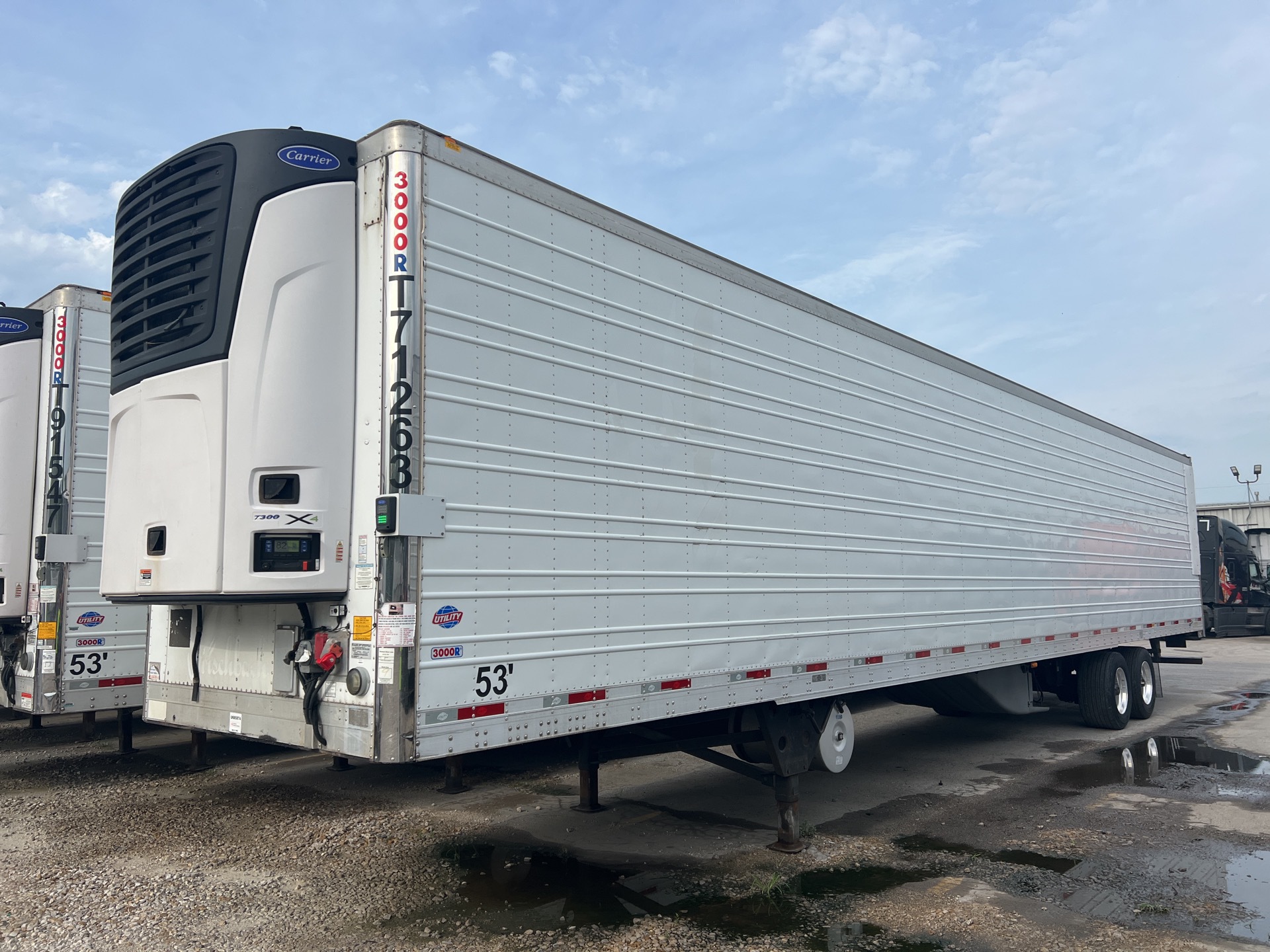 2017 Utility VS2RA 53 ft x 102 in T/A Refrigerated Trailer