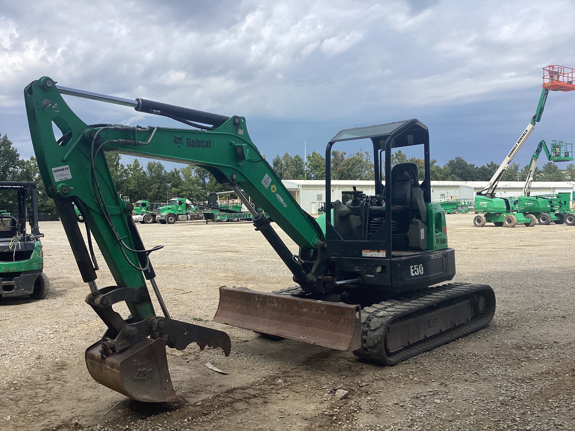 2016 Bobcat E50 Mini Excavator