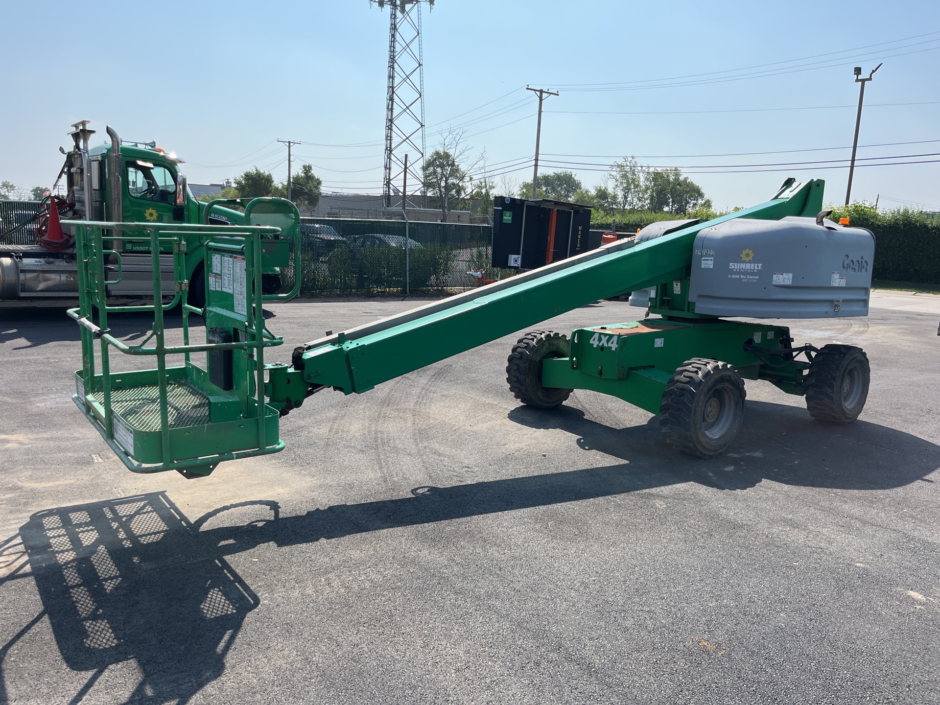 2016 Genie S-40 4WD Diesel Telescopic Boom Lift