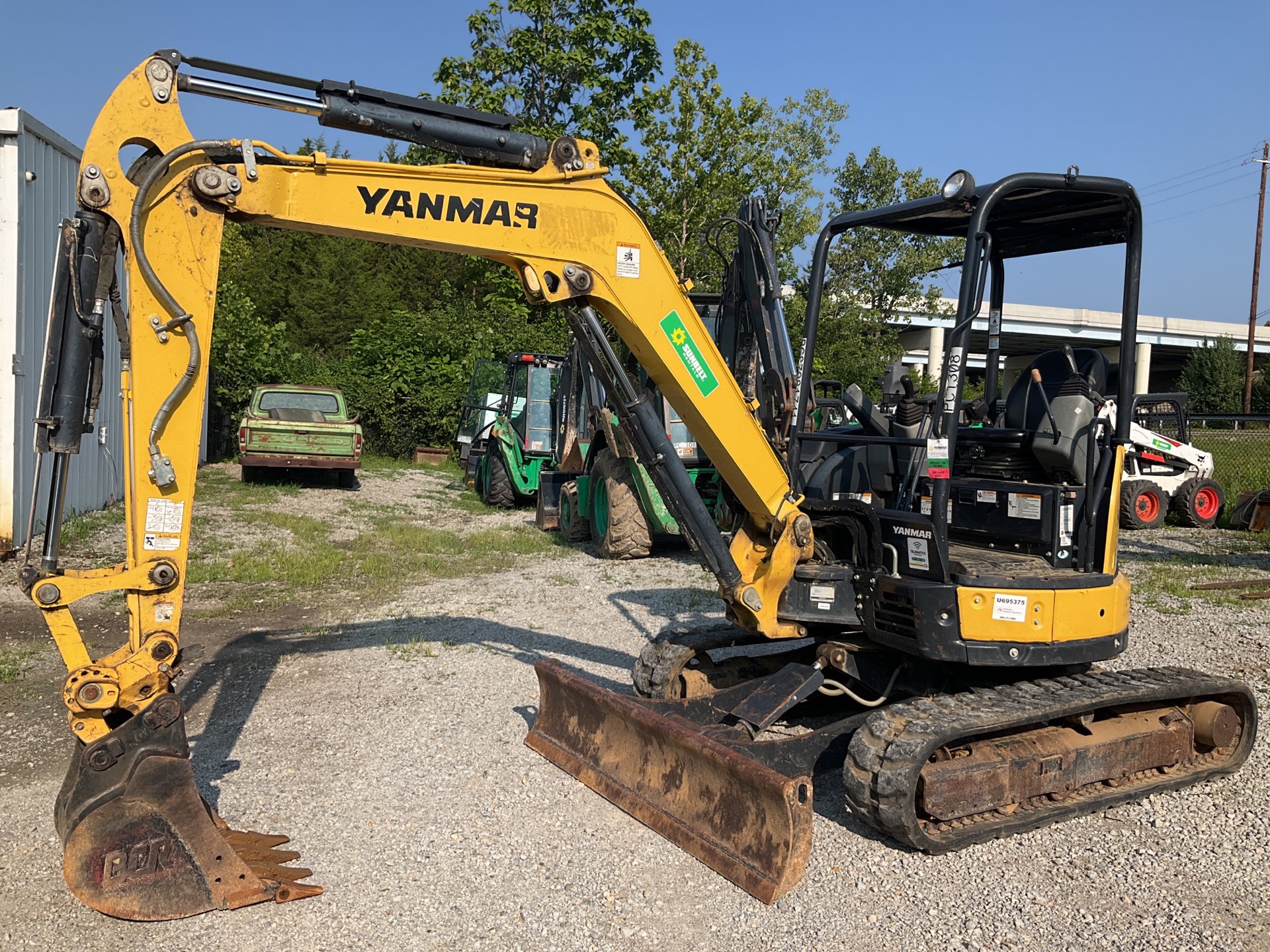 2017 Yanmar ViO35-6A Mini Excavator